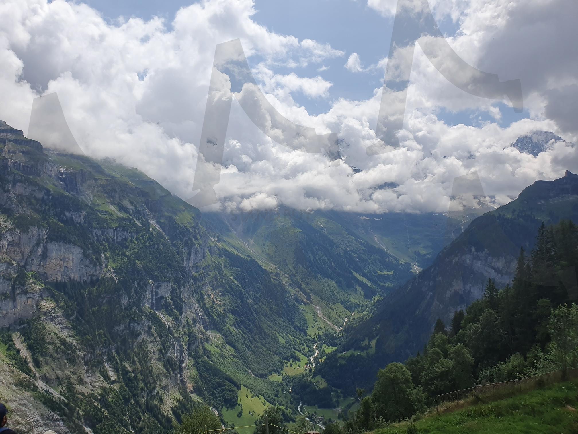 자연과 힐링 | 하늘, 산, 자연, 스위스배경, 뮈렌, 스위스자연, 자연배경, 풍경, 맑음 | 스탠바이 STANDBUY 디지털 콘텐츠