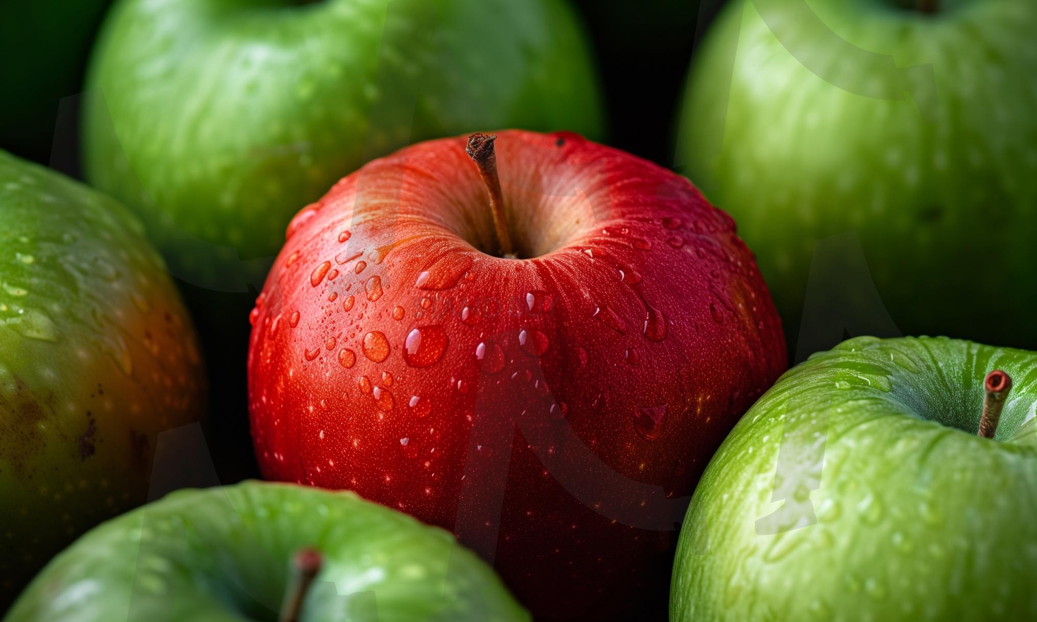 사과 | 사과, 과일, 애플, apple, 신선한, 신선한과일, 디저트, 건강, 풋사과, 청사과, 아오리, 과수원, ai | 스탠바이 STANDBUY 디지털 콘텐츠