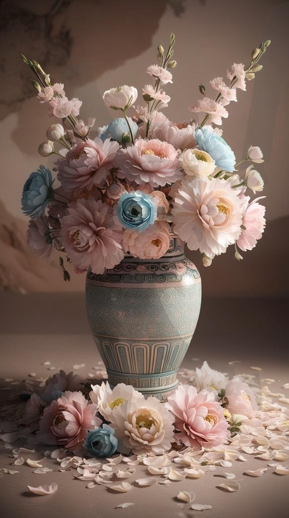 예쁜 화분 | 화분, 예쁜꽃, 파스텔, 분홍, 아름다운, 꽃향기, 꽃잎, ai | 스탠바이 STANDBUY 디지털 콘텐츠