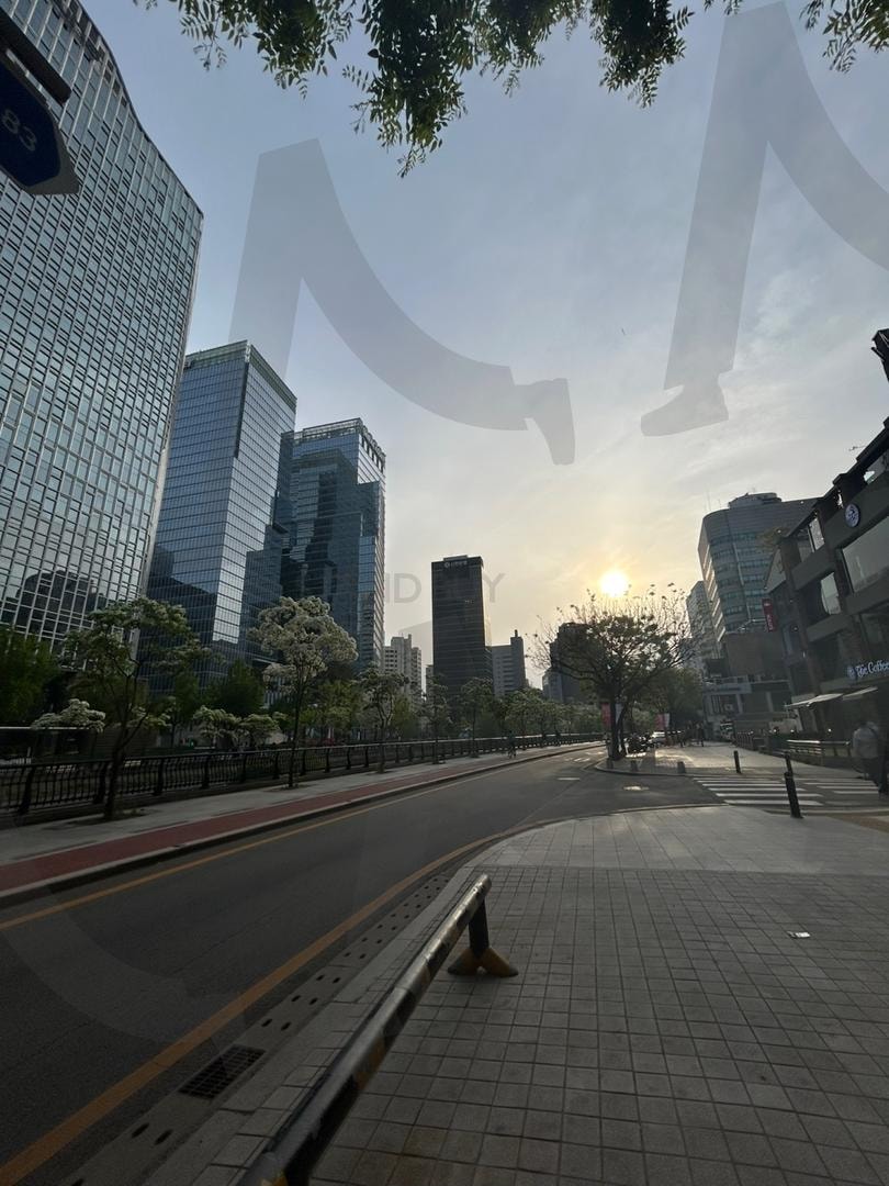 을지로 노을 | 서울, 을지로, 청계천, 노을, 하늘 | 스탠바이 STANDBUY 디지털 콘텐츠