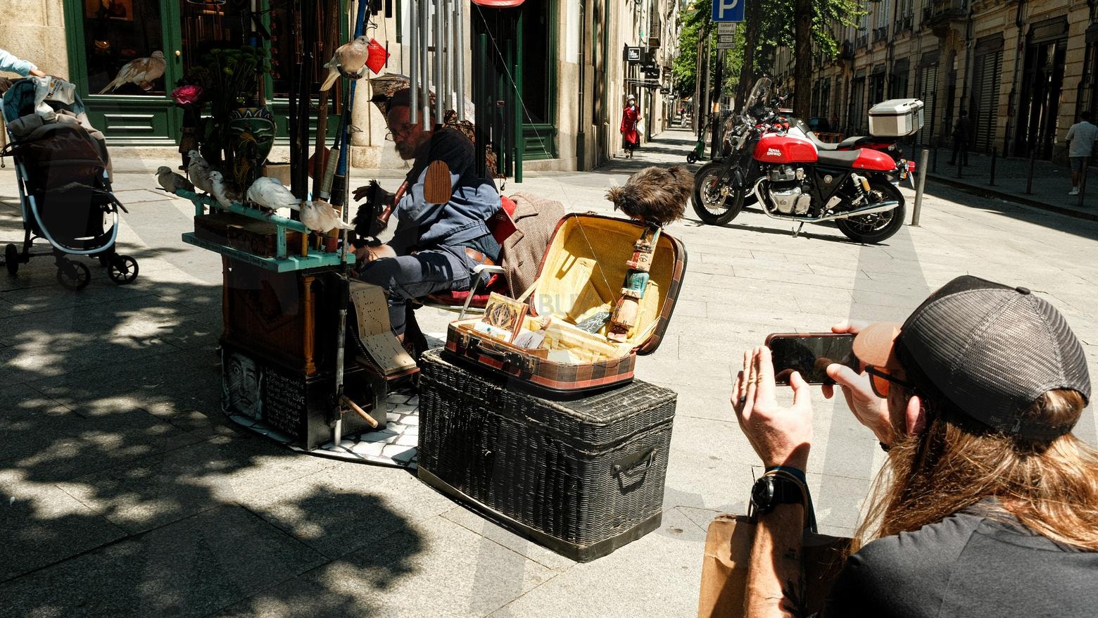 버스킹 할아버지 (포르투갈, 포르투) | 배경화면, 가로배경화면, 포르투갈, 유럽, 유럽사진, 포르투, 유럽배경화면, 포르투갈배경화면, 감성사진, 카메라사진, 고화질배경화면 | 스탠바이 STANDBUY 디지털 콘텐츠