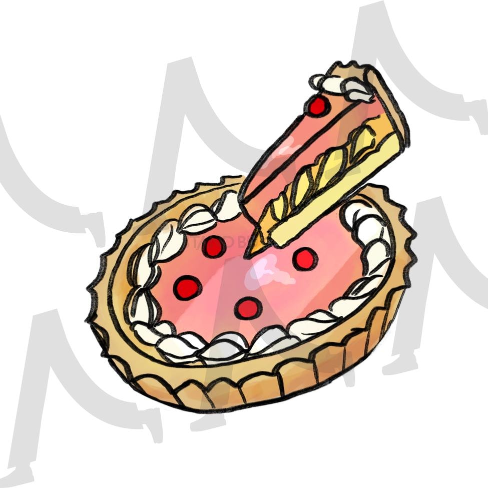 파이 | 그림, 드로잉, 디저트, 파이, 음식 | 스탠바이 STANDBUY 디지털 콘텐츠