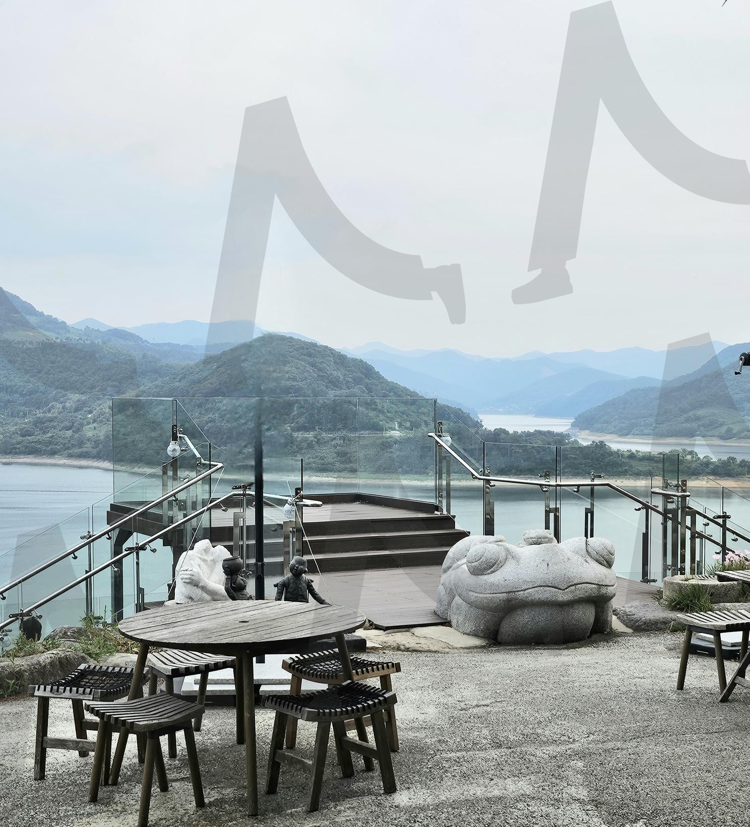 옥정호 카페 애뜨락 | 임실, 옥정호, 애뜨락, 포토존, 카페, 한옥스타일의 카페 | 스탠바이 STANDBUY 디지털 콘텐츠