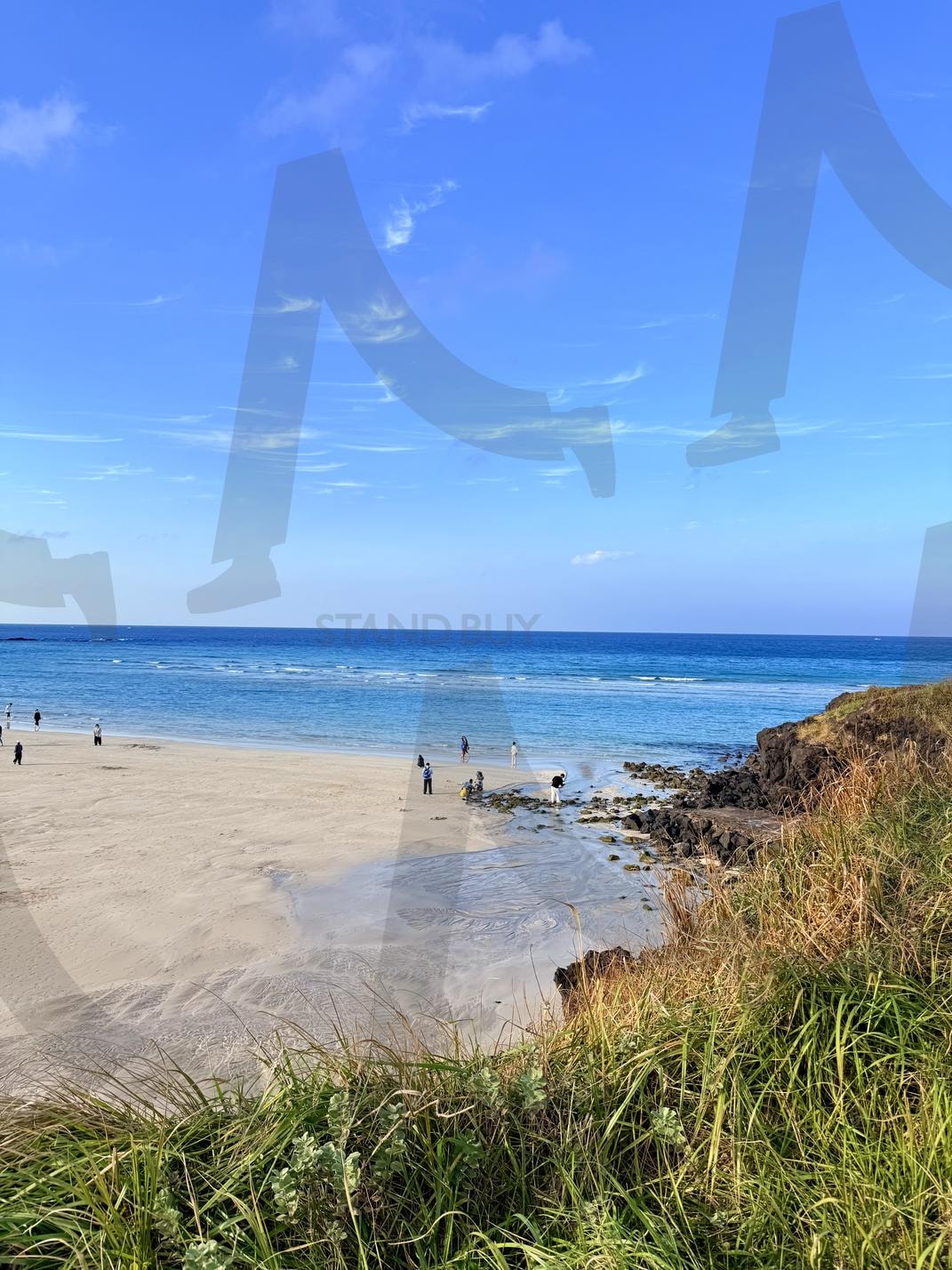 함덕 해수욕장(Hamdeok Beach in Jeju) | 제주, 함덕해수욕장, 푸른색, 바다, 하늘 | 스탠바이 STANDBUY 디지털 콘텐츠