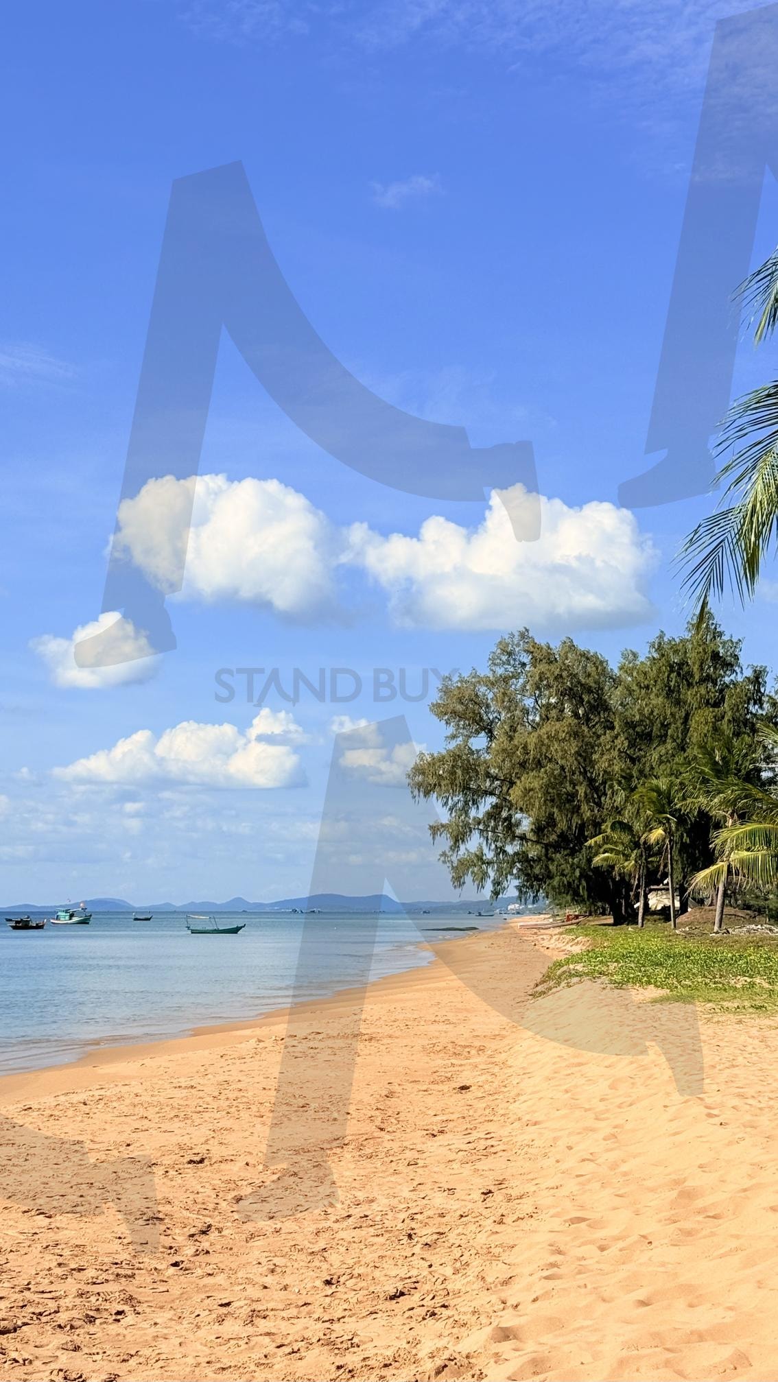 푸꾸옥 소나가 해변6(Phu Quoc Sonaga Beach) | 여행, 베트남, 푸꾸옥, 섬, 소나가해변, 바다, 배경, 풍경, 경치, 감사 | 스탠바이 STANDBUY 디지털 콘텐츠