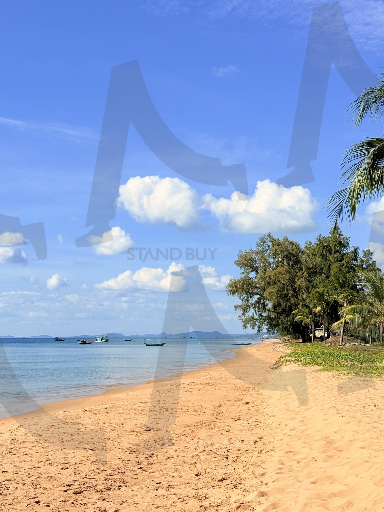 푸꾸옥 소나가 해변5(Phu Quoc Sonaga Beach) | 여행, 베트남, 푸꾸옥, 섬, 소나가해변, 경치, 배경, 풍경, 감사 | 스탠바이 STANDBUY 디지털 콘텐츠
