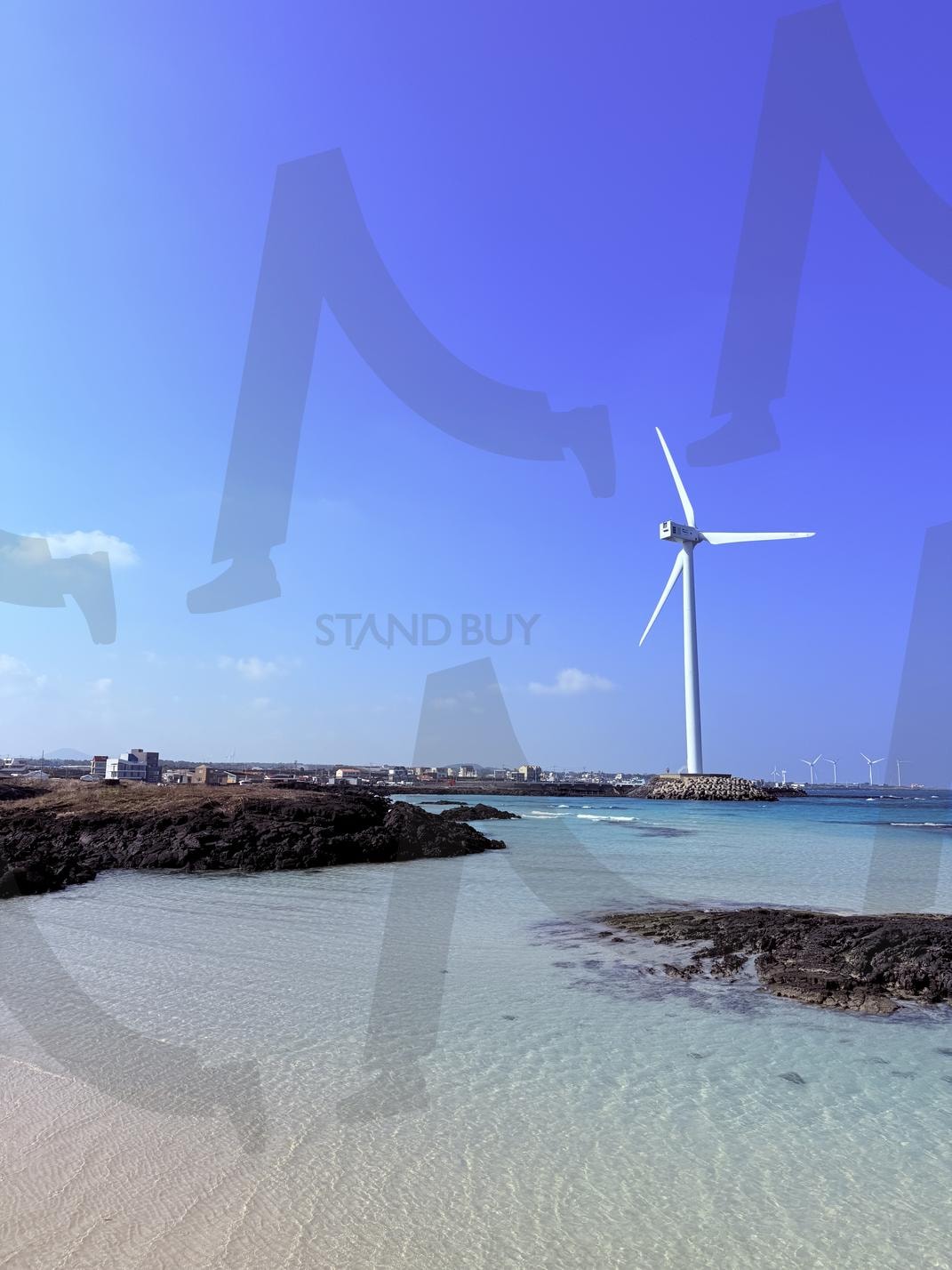 코난 해변(Conan Beach) | 제주, 코난해변, 푸른마음, 하늘, 바다 | 스탠바이 STANDBUY 디지털 콘텐츠
