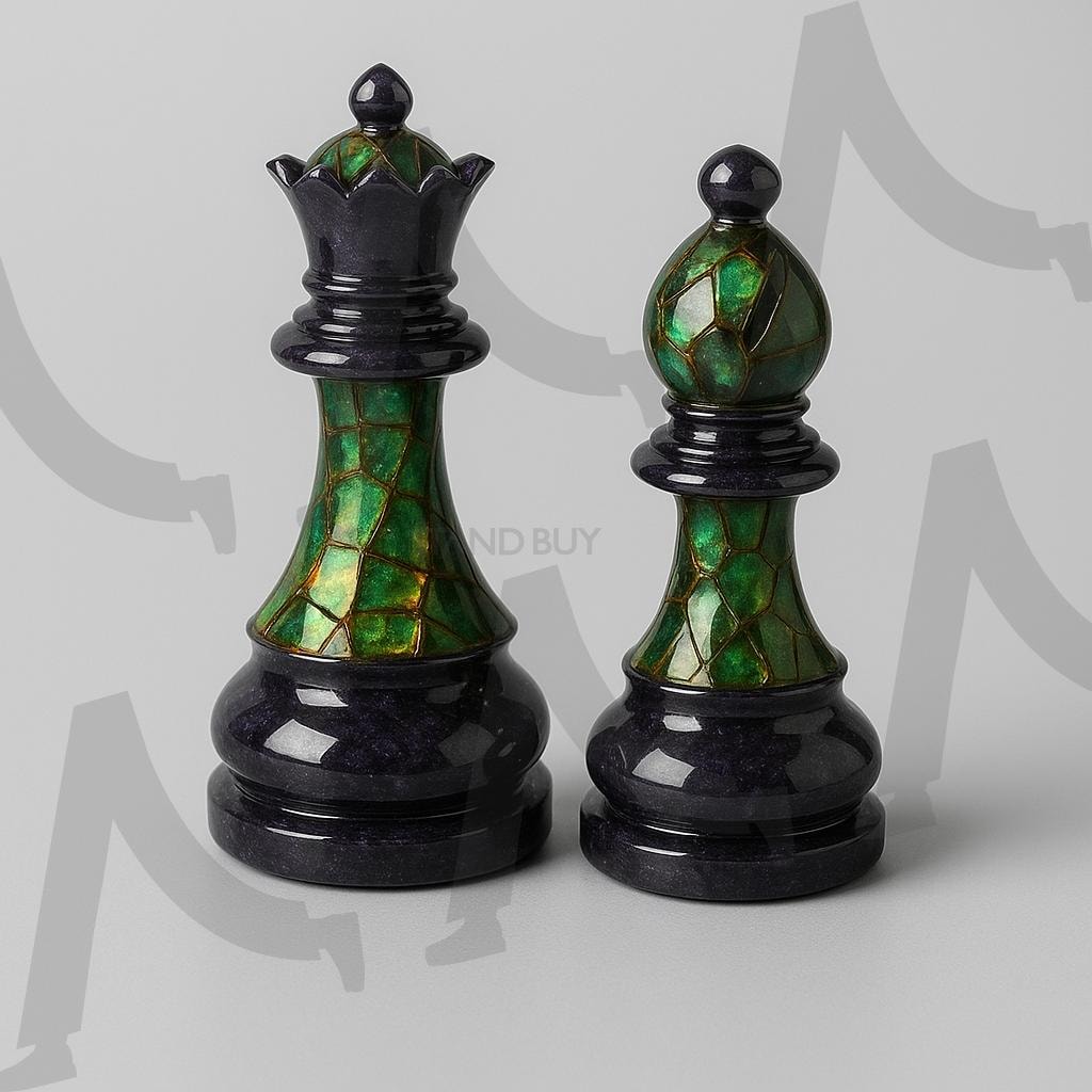 Gemstone chess | ai, chess, gemstone, queen, bishop, Gemstone chess, obisidian, mineral chess, mineral | 스탠바이 STANDBUY 디지털 콘텐츠