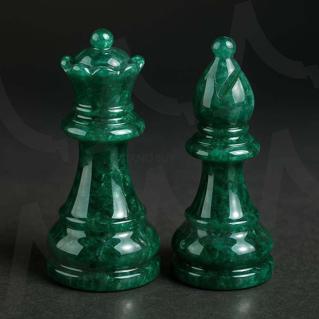 Gemstone | ai, green gemstone, bishop, chess, queen, green stone, gemstone | 스탠바이 STANDBUY 디지털 콘텐츠