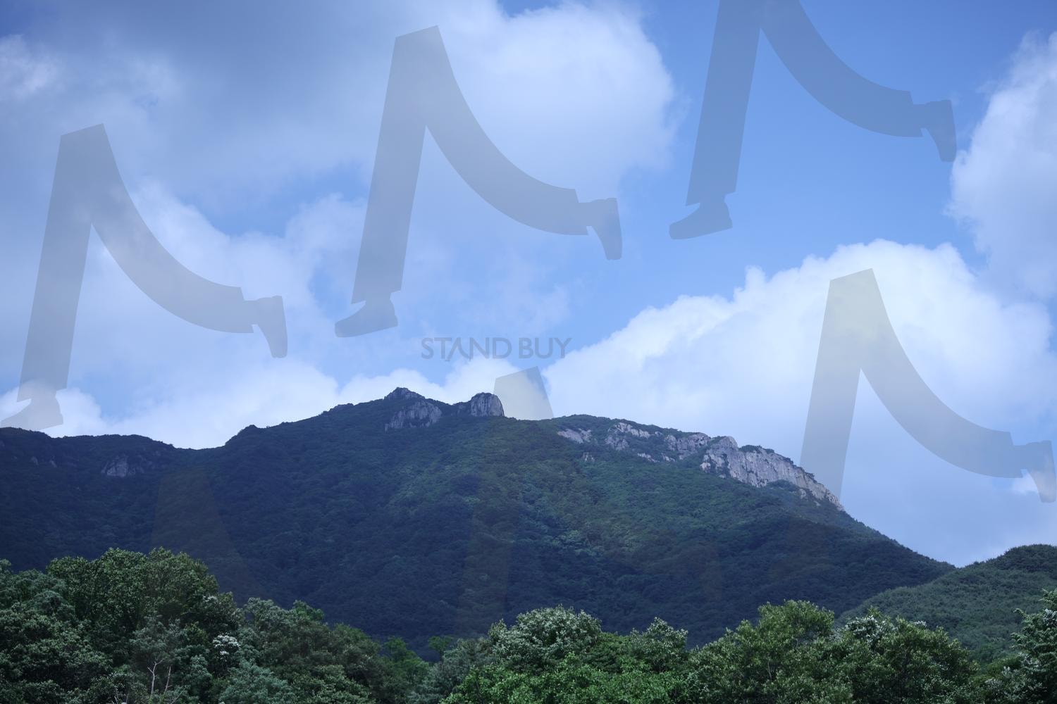 하늘과 산 | 하늘, 산, 하늘과산, 자연, 구름 | 스탠바이 STANDBUY 디지털 콘텐츠