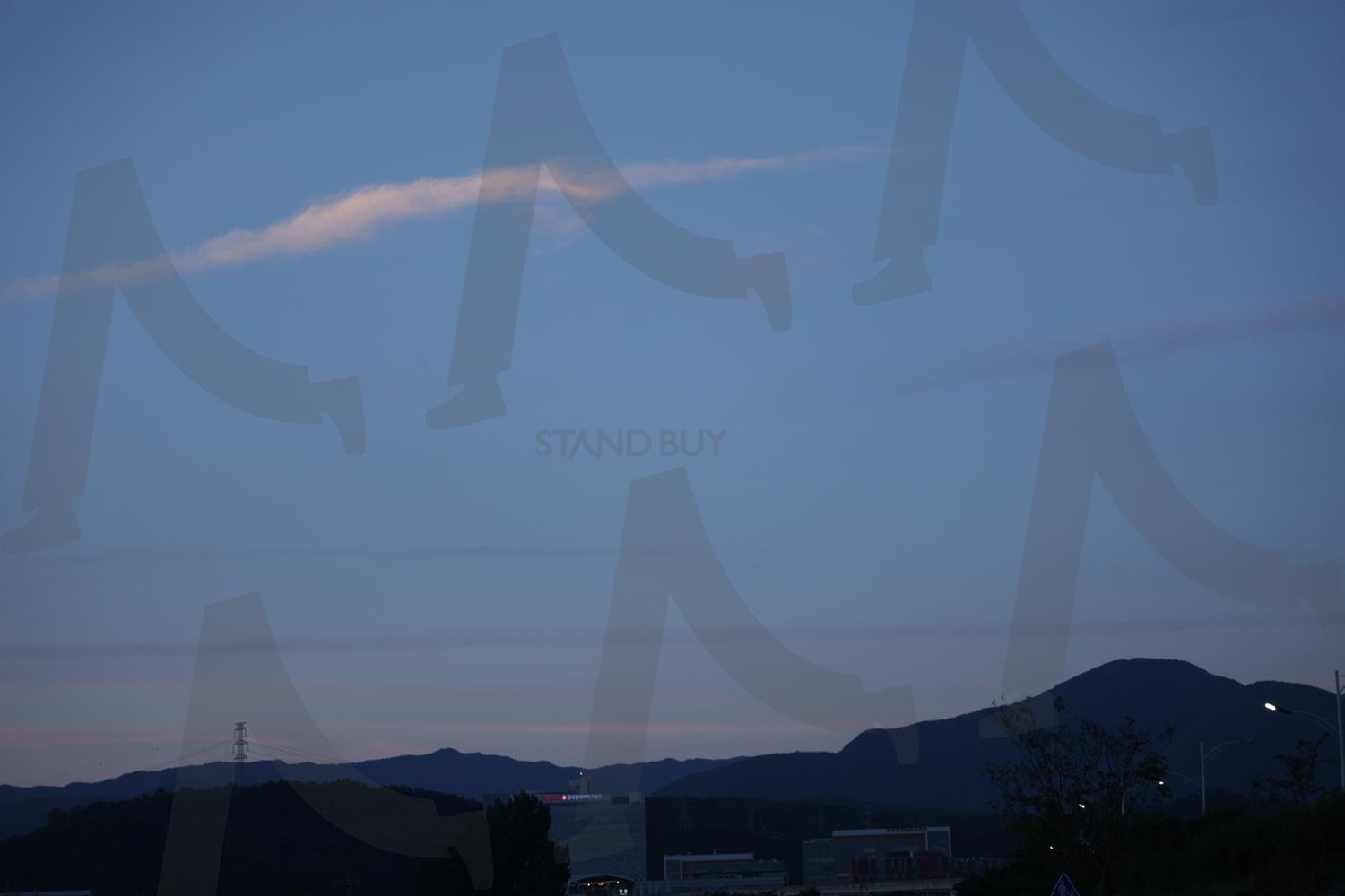 해가 진 하늘 | 노을, 하늘, 해가진, 저녁, 구름, 자연 | 스탠바이 STANDBUY 디지털 콘텐츠