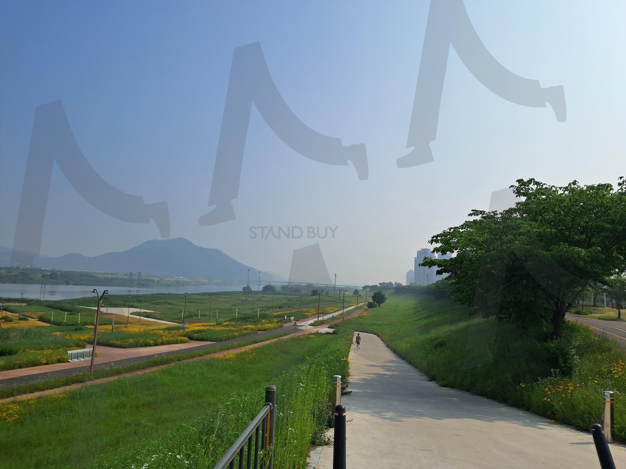 금강 산책로 | 세종시, 금강산책로, 금강, 세종시민 건강, 산책로의 아름다움 | 스탠바이 STANDBUY 디지털 콘텐츠