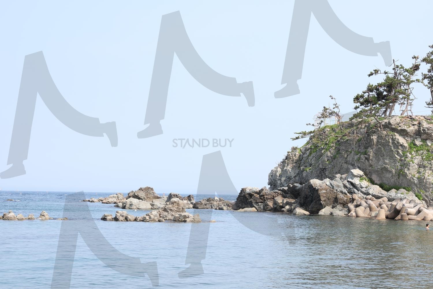 바위섬 | 바위섬, 오류고아라해변, 경주, 경주 오류고아라해변, 바다, 바위, 자연 | 스탠바이 STANDBUY 디지털 콘텐츠