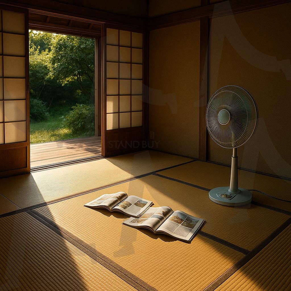 무더운 일상(a sultry daily life) | 무더운, 일상, 여유, 여름, Hot weather, Daily life, relaxation, summer, ai | 스탠바이 STANDBUY 디지털 콘텐츠