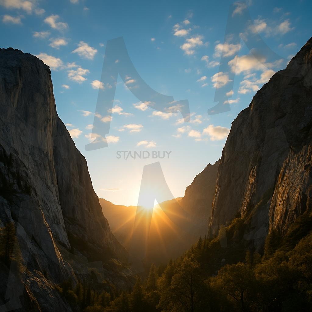 하루의 시작(the beginning of a day) | 자연, 풍경, 아침, 시작, nature, Scenery, Morning, start, ai | 스탠바이 STANDBUY 디지털 콘텐츠