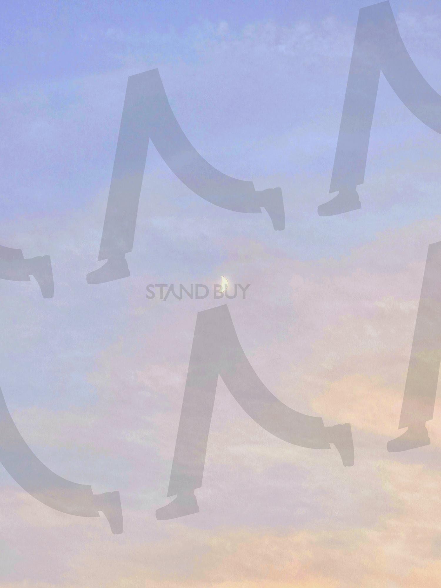 보랏빛 달빛 하늘 / Lavender Moonlight Sky | 감성사진, 보라하늘, 달, 저녁풍경, 무드있는 사진, 파스텔, 디자인자료, background, sky, Moon, warm tone | 스탠바이 STANDBUY 디지털 콘텐츠