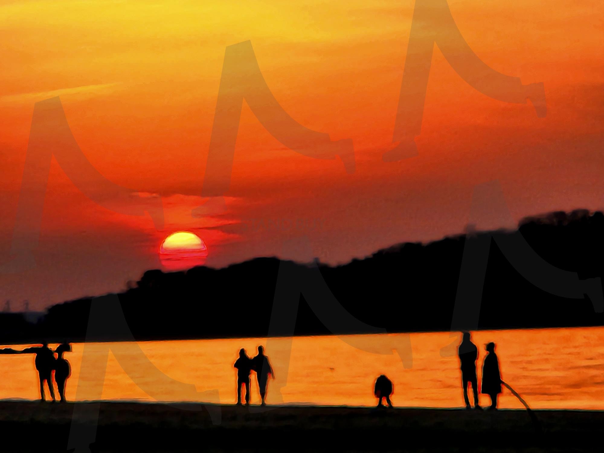 비행운이 스치는 드라마틱한 하늘 (Dramatic Sky with Contrail) | 비행운, 파란하늘, 감성사진, contrail, blue sky, sunset photo, airplane | 스탠바이 STANDBUY 디지털 콘텐츠