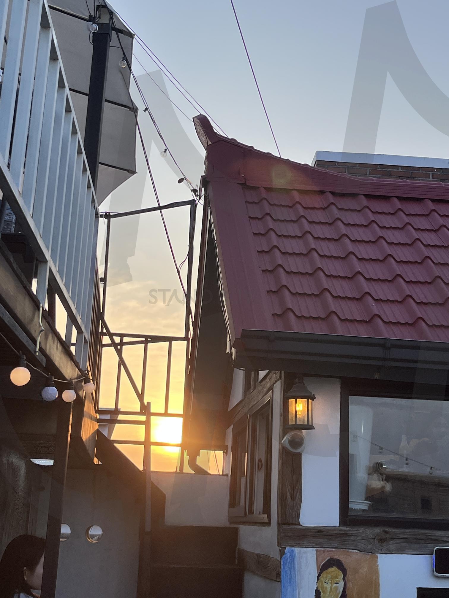 노을 | 노을, 빛, 햇빛, 건물사이, 풍경 | 스탠바이 STANDBUY 디지털 콘텐츠