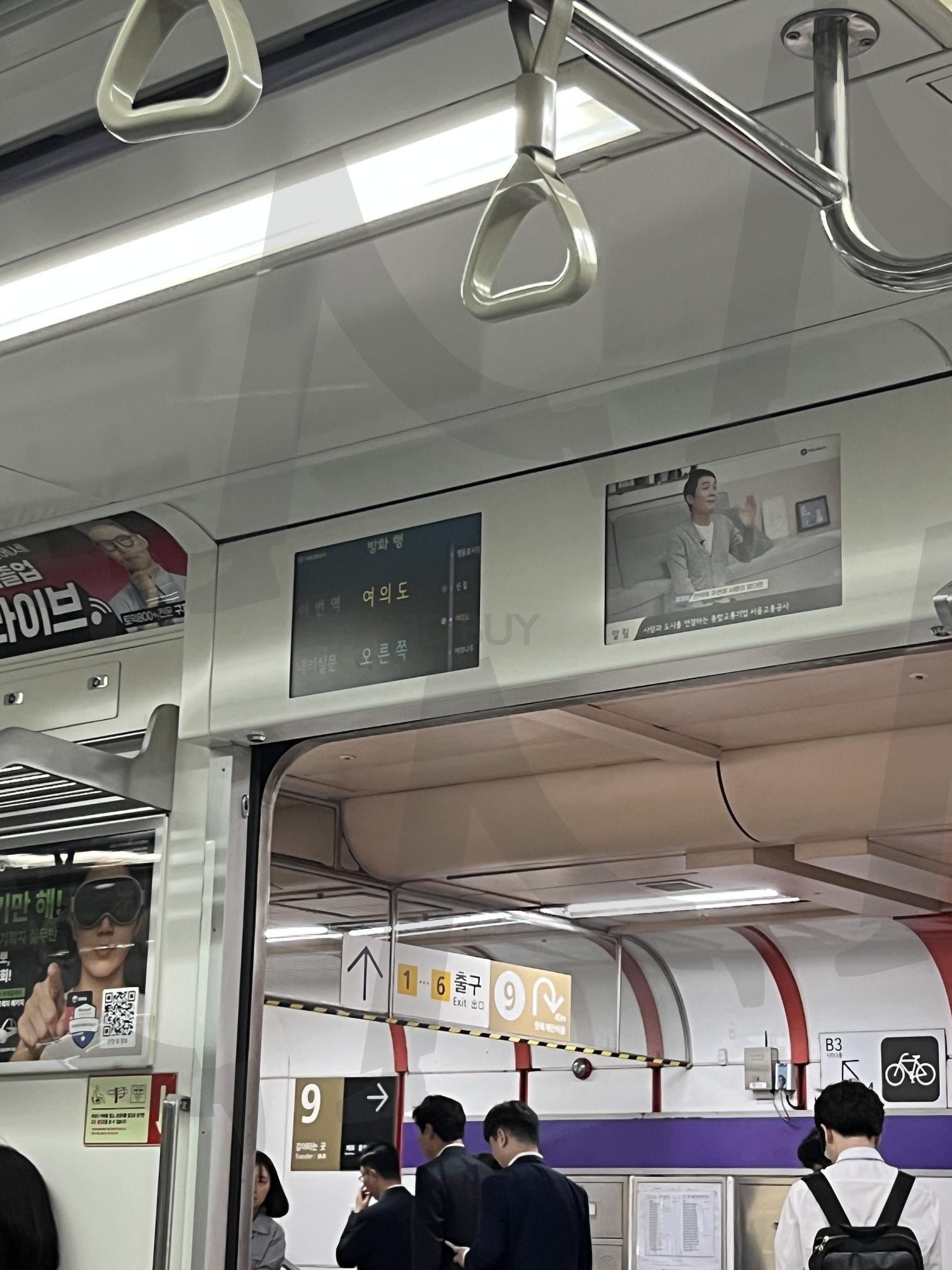 여의도역 | 여의도, 지하철, 여의도역, 열차안, 지하철내부 | 스탠바이 STANDBUY 디지털 콘텐츠