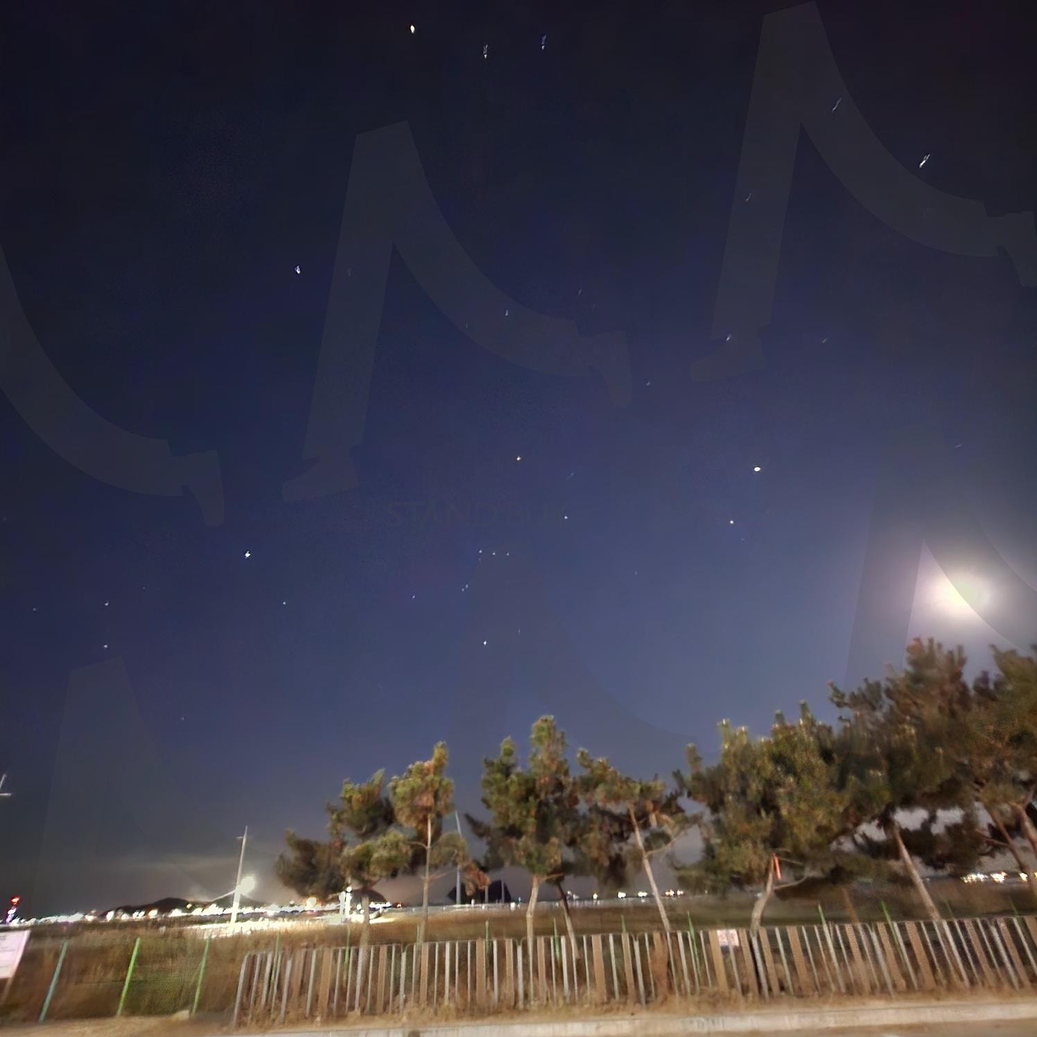 별이 보이는 밤하늘 | 밤하늘, 별, 공원, 산책, 밤, 별빛, 하늘 | 스탠바이 STANDBUY 디지털 콘텐츠