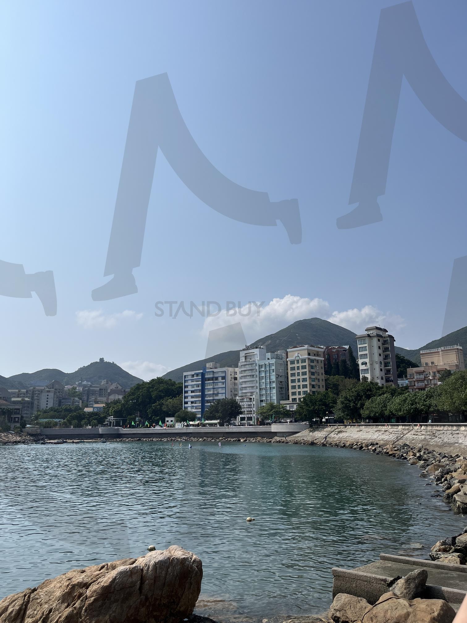 홍콩 | 홍콩, 홍콩해변, 부촌, 맑은, 화창, 건물바다 | 스탠바이 STANDBUY 디지털 콘텐츠