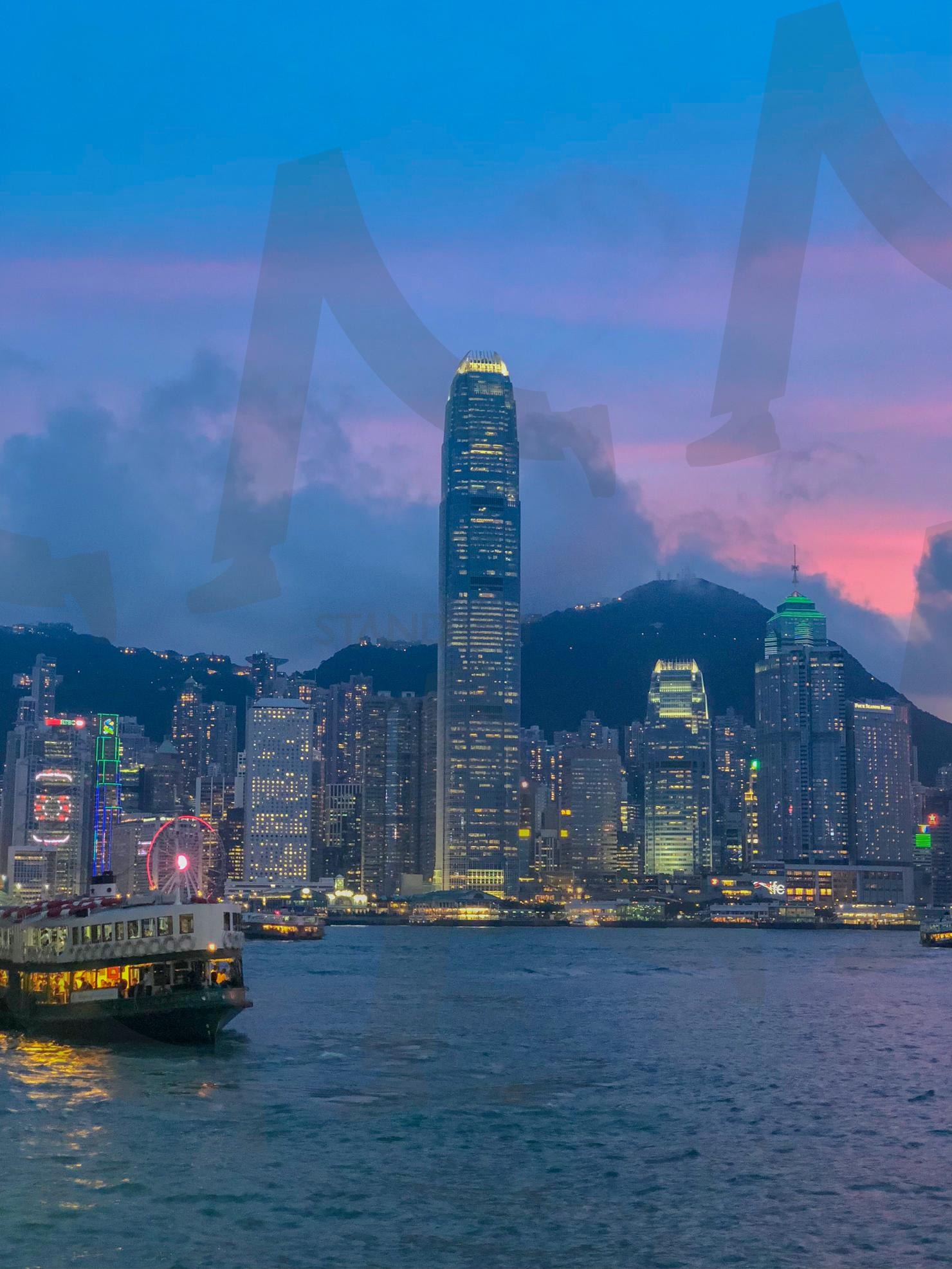 홍콩의 하버뷰 야경 | 홍콩, 하버뷰, 야경, 여행, 기억, 추억, 낭만, 8월, hongkong, night, view, travel, trip, august | 스탠바이 STANDBUY 디지털 콘텐츠