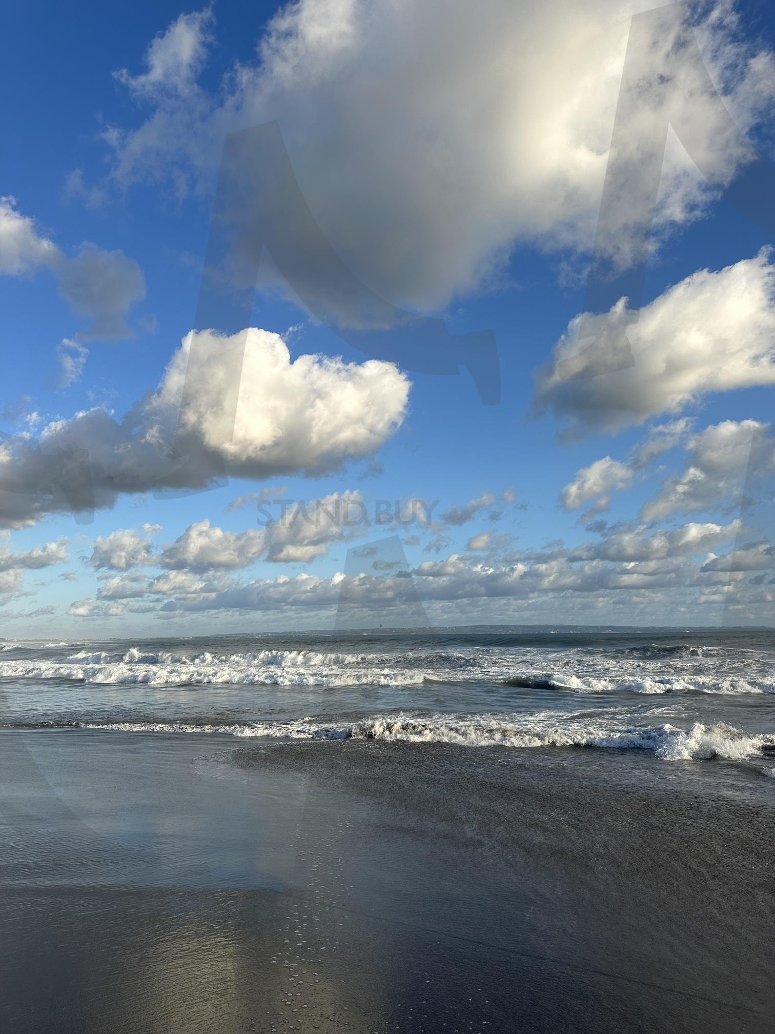 발리 베라와비치 | 바다, 발리, 베라와비치, 일몰전, 하늘, 구름 | 스탠바이 STANDBUY 디지털 콘텐츠