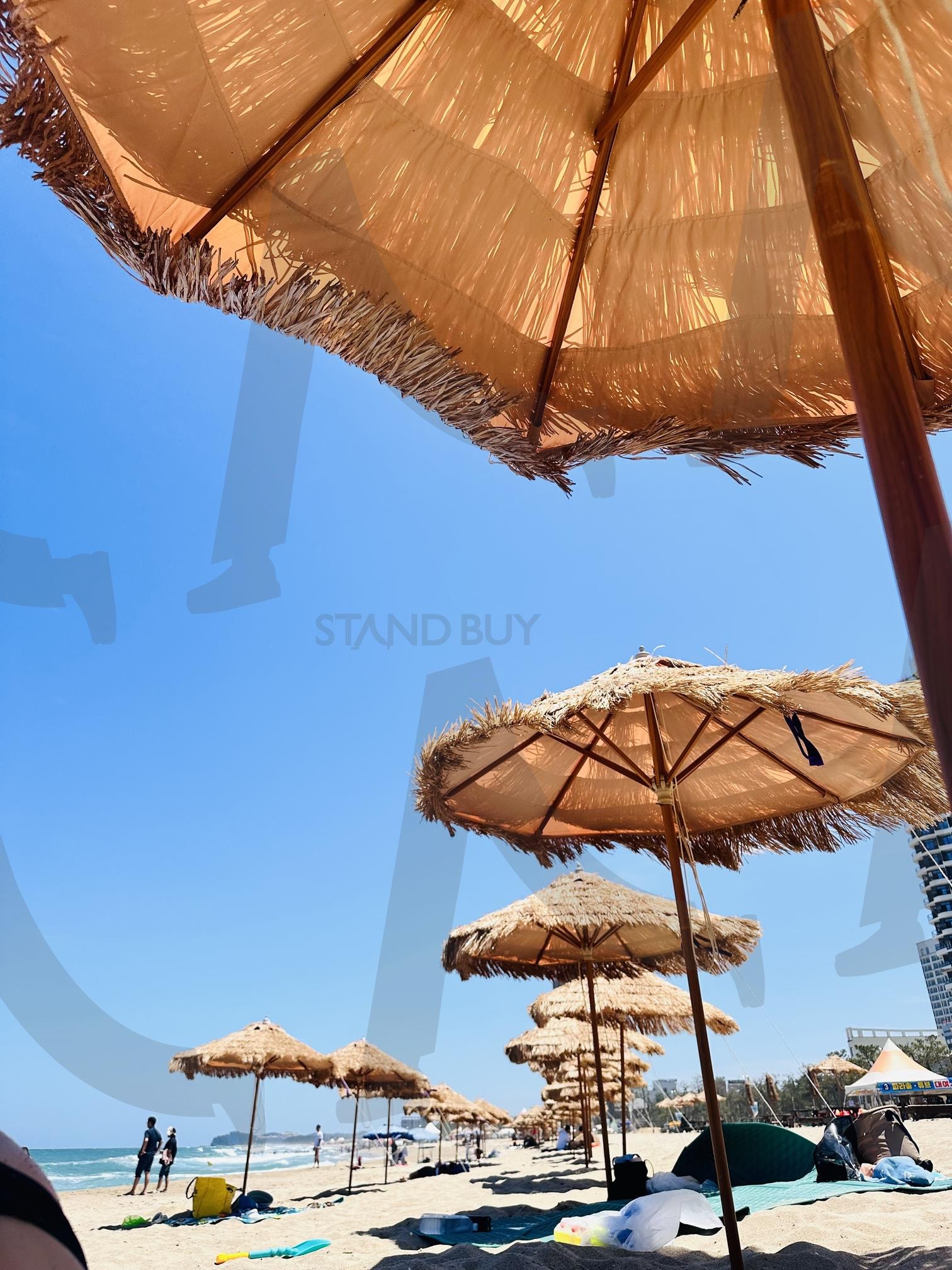 모래의 시점 | 모래, 파라솔, 낭만, 바다, 파도, 양양, 속초, 강릉, 하늘, 모래의 시점 | 스탠바이 STANDBUY 디지털 콘텐츠