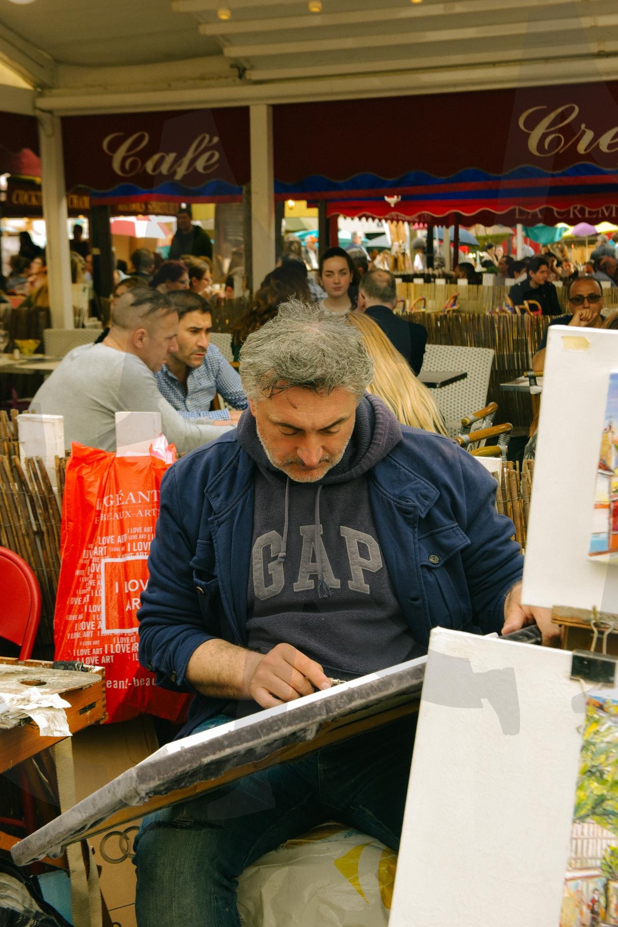 프랑스 파리 그림 그리는 화가 사진 | 프랑스, 유럽, 파리, 그림, 화가, 사진, 카페, 여행 | 스탠바이 STANDBUY 디지털 콘텐츠