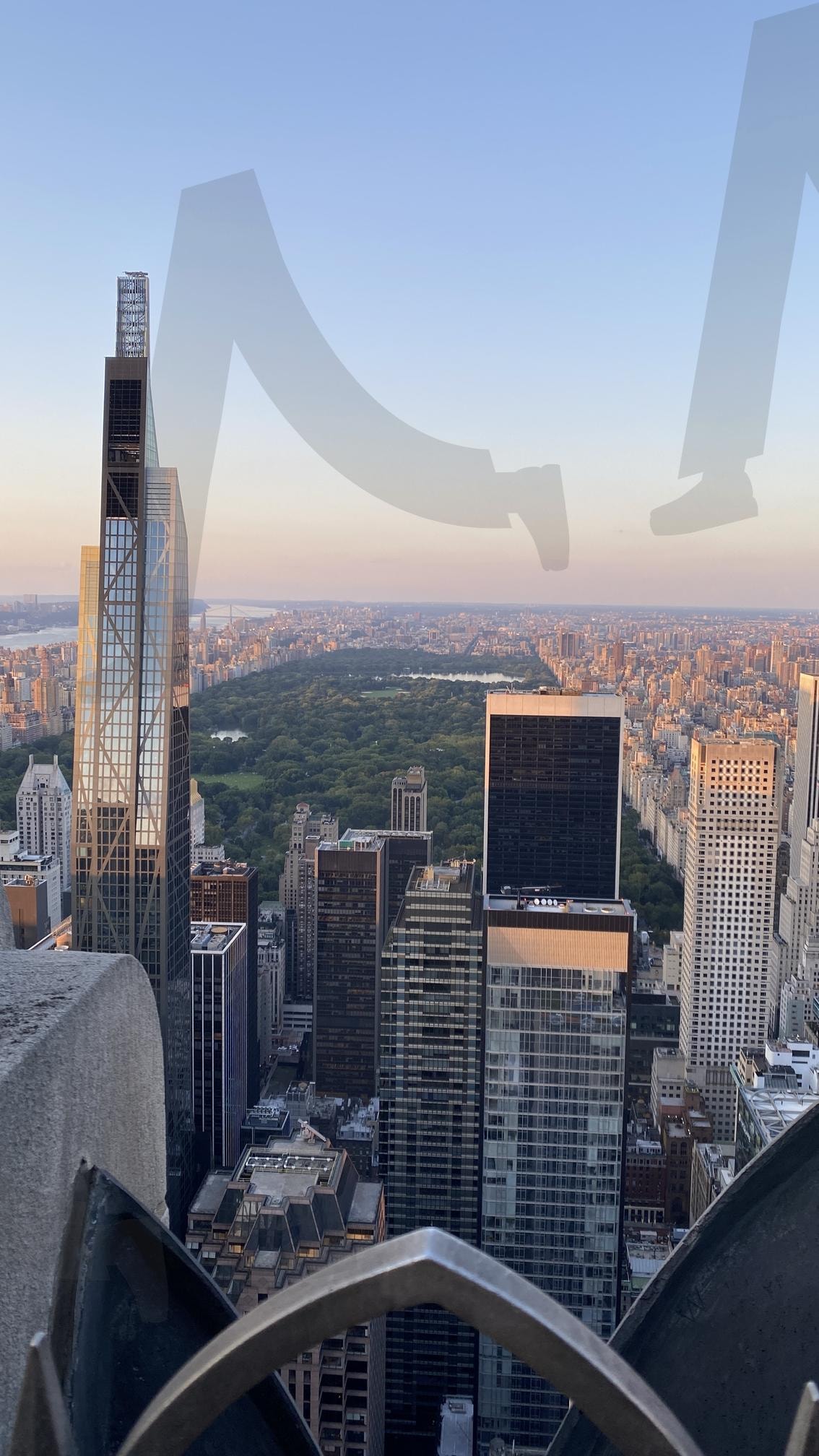 노을빛 센트럴파크 스카이라인 | 뉴욕, 센트럴파크, 스카이라인, 노을, 도시전망 | 스탠바이 STANDBUY 디지털 콘텐츠