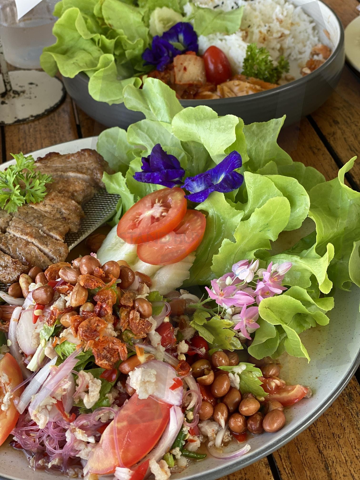 태국 얌운센(Thailand Food yamunsen) | 태국음식, 얌운센, 건강식, 아름다운 플레이팅, 태국식 샐러드 | 스탠바이 STANDBUY 디지털 콘텐츠