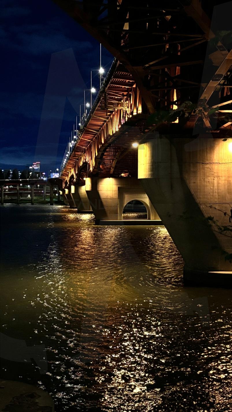 서울의 밤, 성수대교 위로 흐르는 빛 (3) | 서울, 성수대교, 도심, 야경, 한강, 서울의 밤, 감성, 야경 명소, 야경 스냅 | 스탠바이 STANDBUY 디지털 콘텐츠