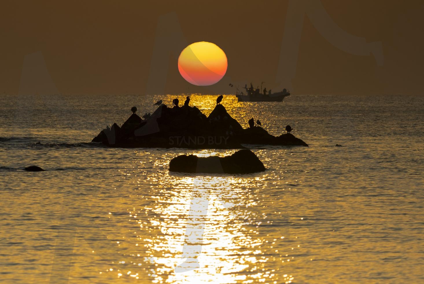 대왕암 일출 | 동해, 대왕암, 일출, 여행, 힐링 | 스탠바이 STANDBUY 디지털 콘텐츠
