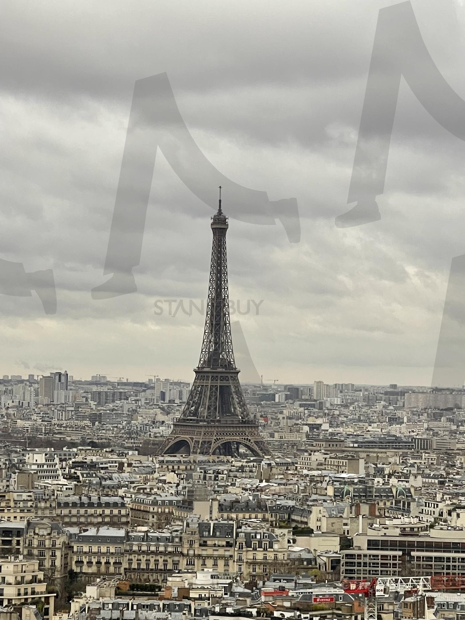 프랑스 | 12월, 오후, 파리, 에펠탑, 높은전망 | 스탠바이 STANDBUY 디지털 콘텐츠