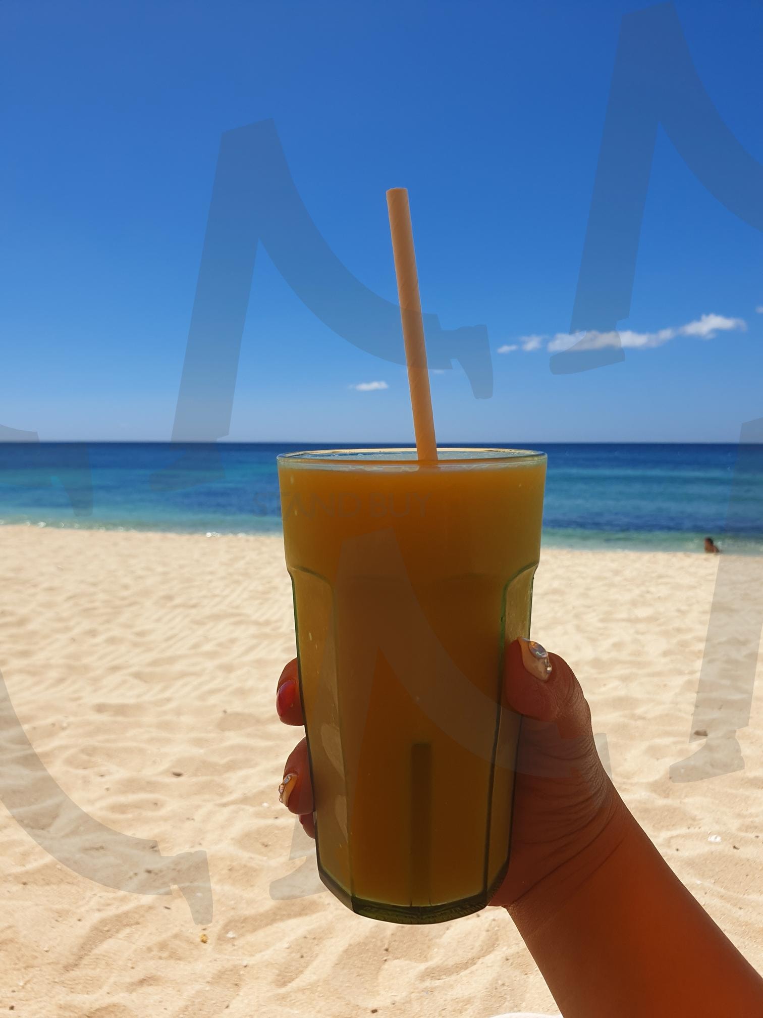 보라카이 바다 | 망고쥬스, 바다, 모래, 푸른하늘, 더움 | 스탠바이 STANDBUY 디지털 콘텐츠