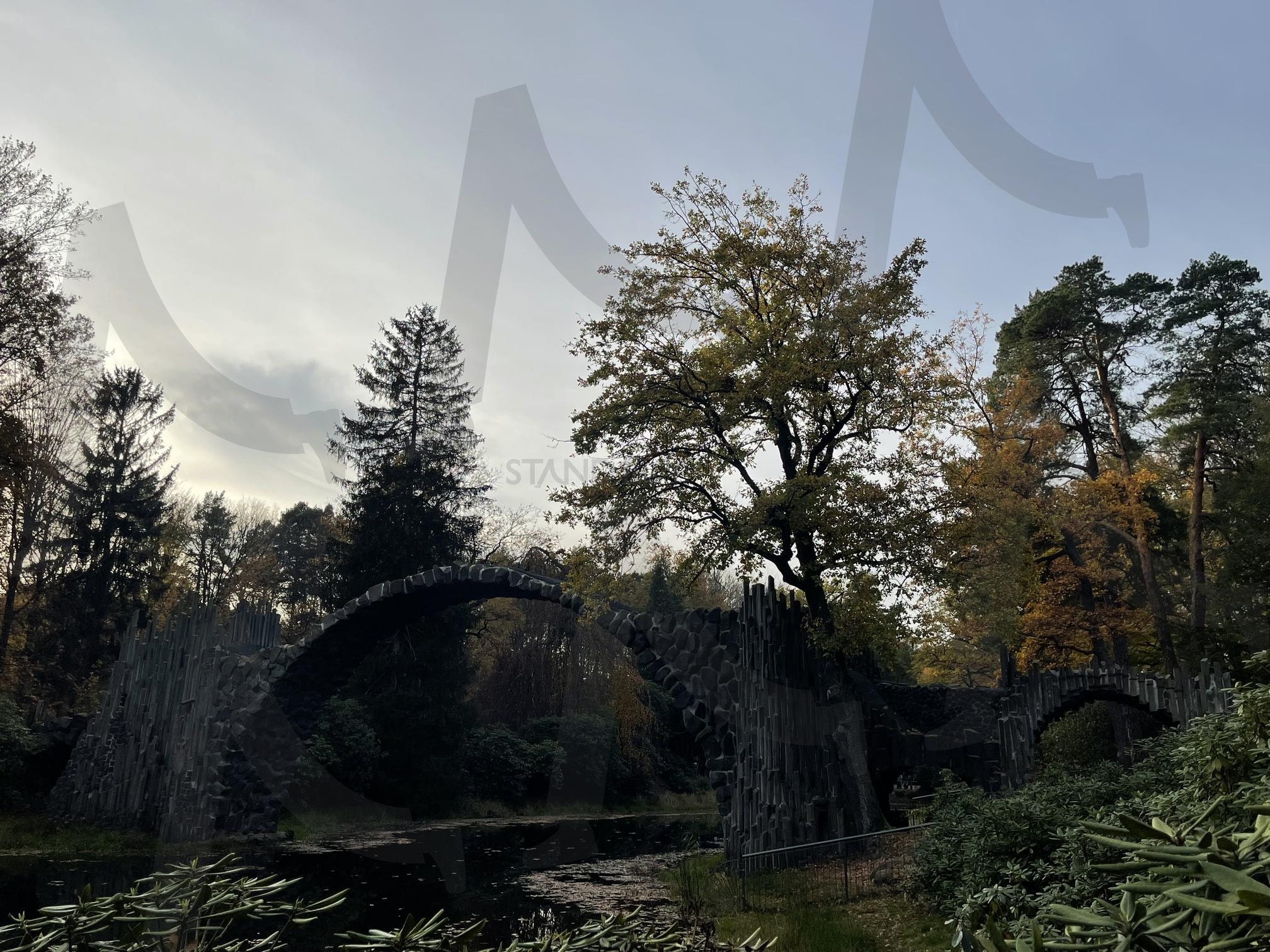 악마의다리 | 악마의다리, 크롬라우, 공원, 독일, 아치형다리 | 스탠바이 STANDBUY 디지털 콘텐츠