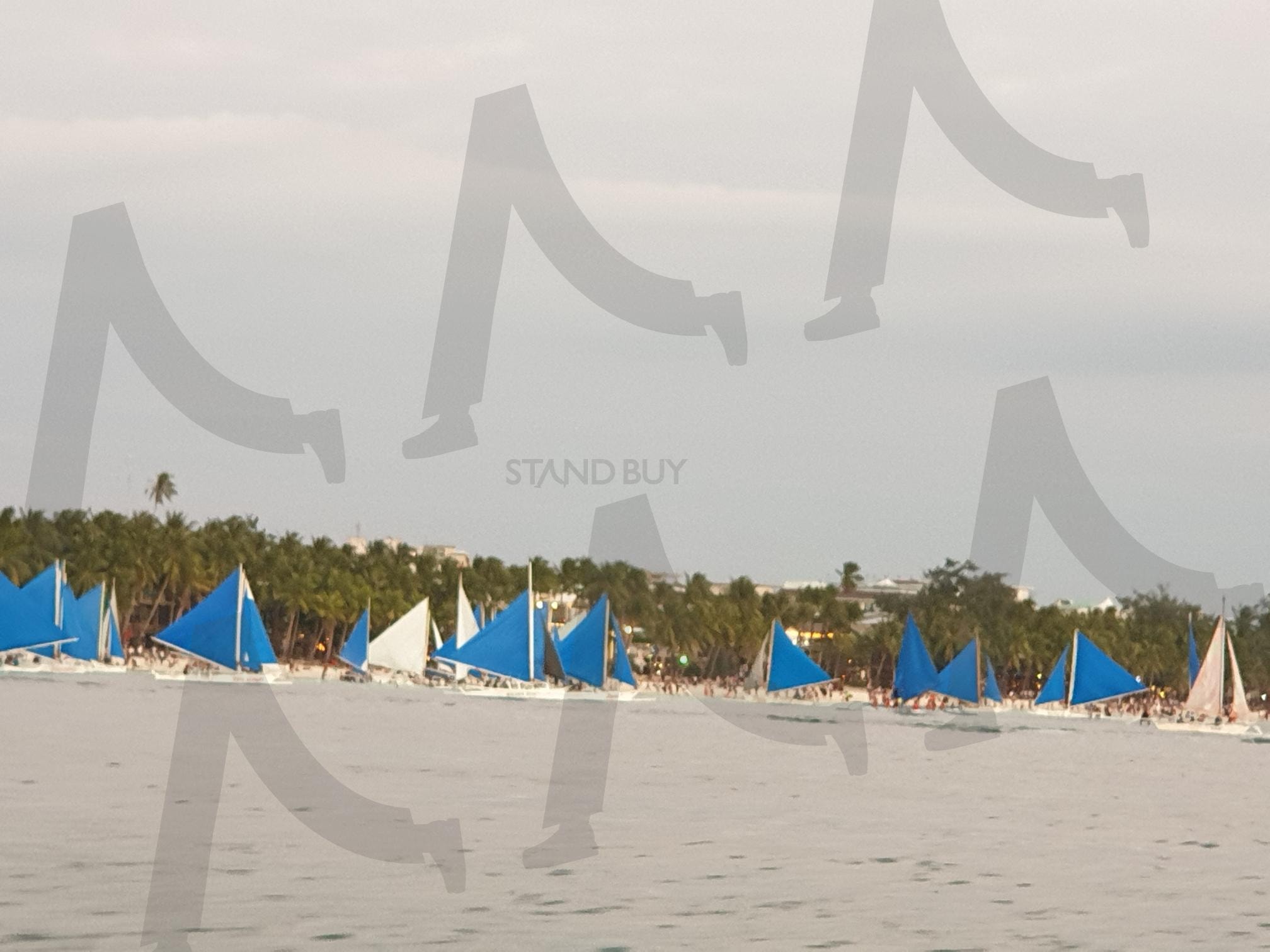 보라카이 | 요트, 풍경, 바다, 숲, 노을 | 스탠바이 STANDBUY 디지털 콘텐츠