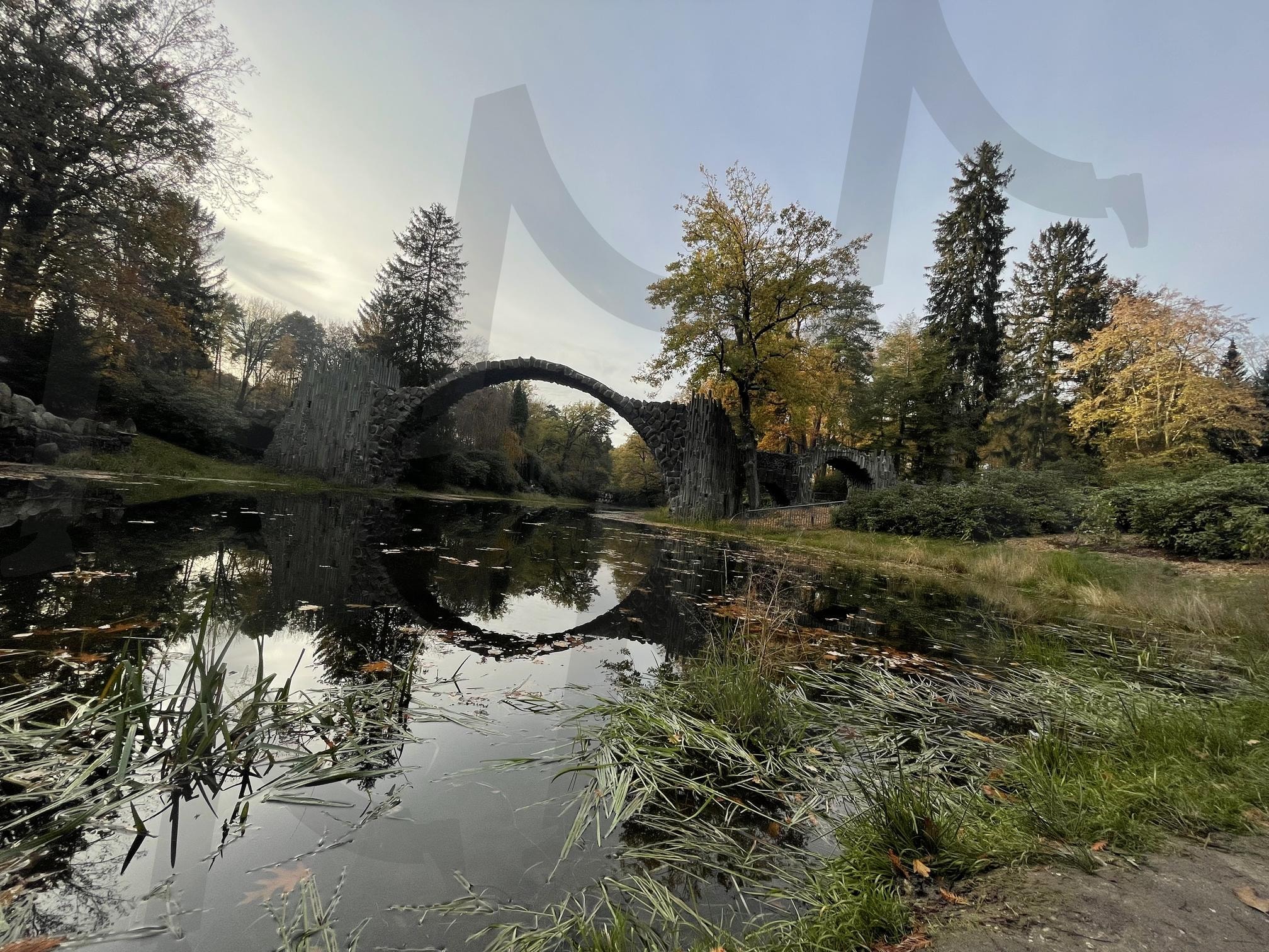 악마의다리 | 악마의다리, 크롬라우, 공원, 독일, 아치형다리 | 스탠바이 STANDBUY 디지털 콘텐츠