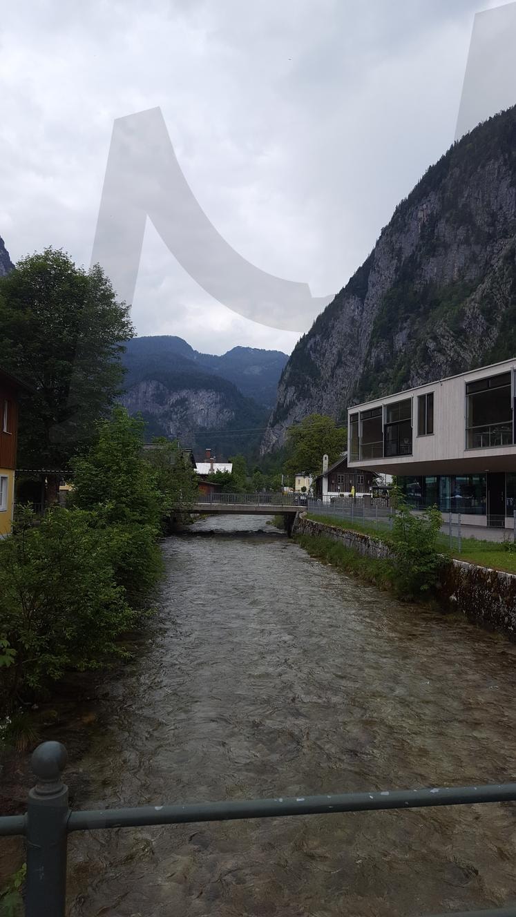 여행 | 여행, 오스트리아, 할슈타트, 호수, 풍경, 산, 구름, 하늘, 건물, 나무 | 스탠바이 STANDBUY 디지털 콘텐츠