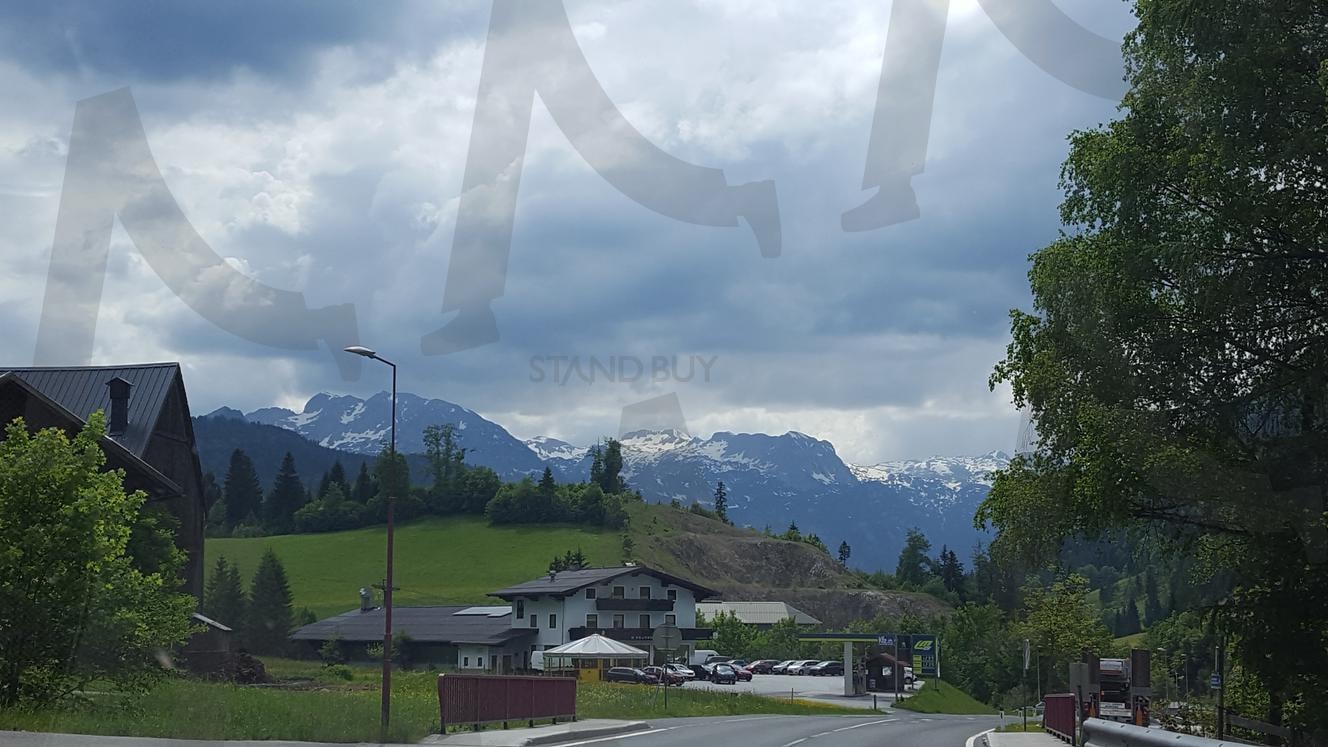 여행 | 오스트리아, 풍경, 드라이브, 여행, 산, 하늘, 구름 | 스탠바이 STANDBUY 디지털 콘텐츠