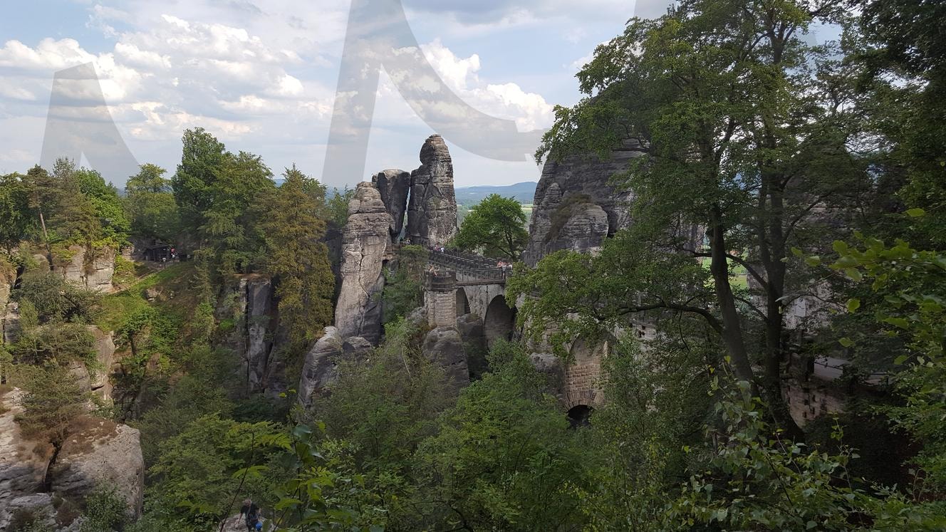 등산 | 작센스위스, 독일, 드레스덴, 풍경, 절벽, 구름, 하늘, 나무, 산 | 스탠바이 STANDBUY 디지털 콘텐츠