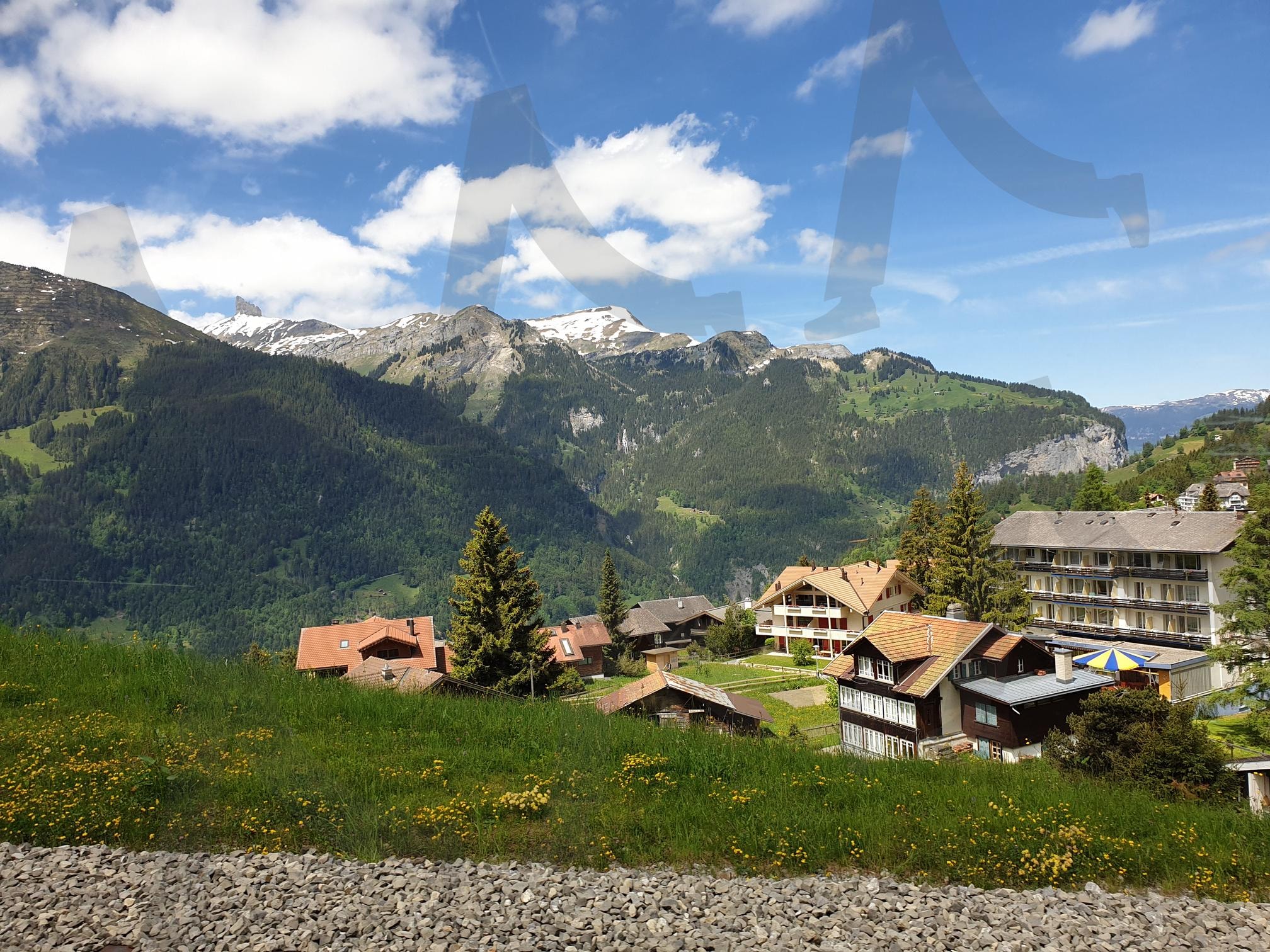 여행 | 스위스, 여행, 휴가, 풍경, Wengen, 하늘, 구름 | 스탠바이 STANDBUY 디지털 콘텐츠