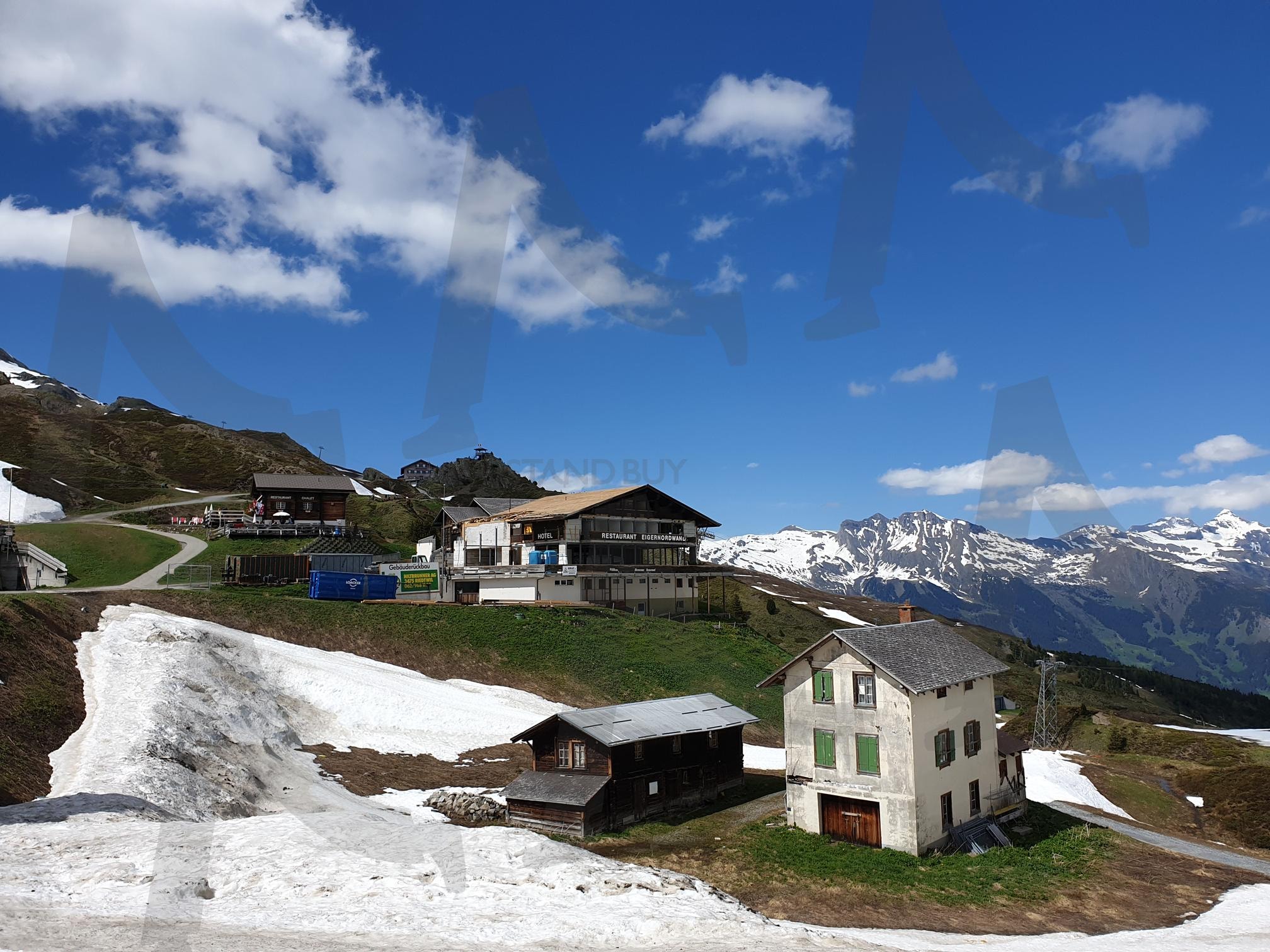 여행 | 스위스, 융프라우, 하늘, 구름, 풍경, 설산, 6월 | 스탠바이 STANDBUY 디지털 콘텐츠