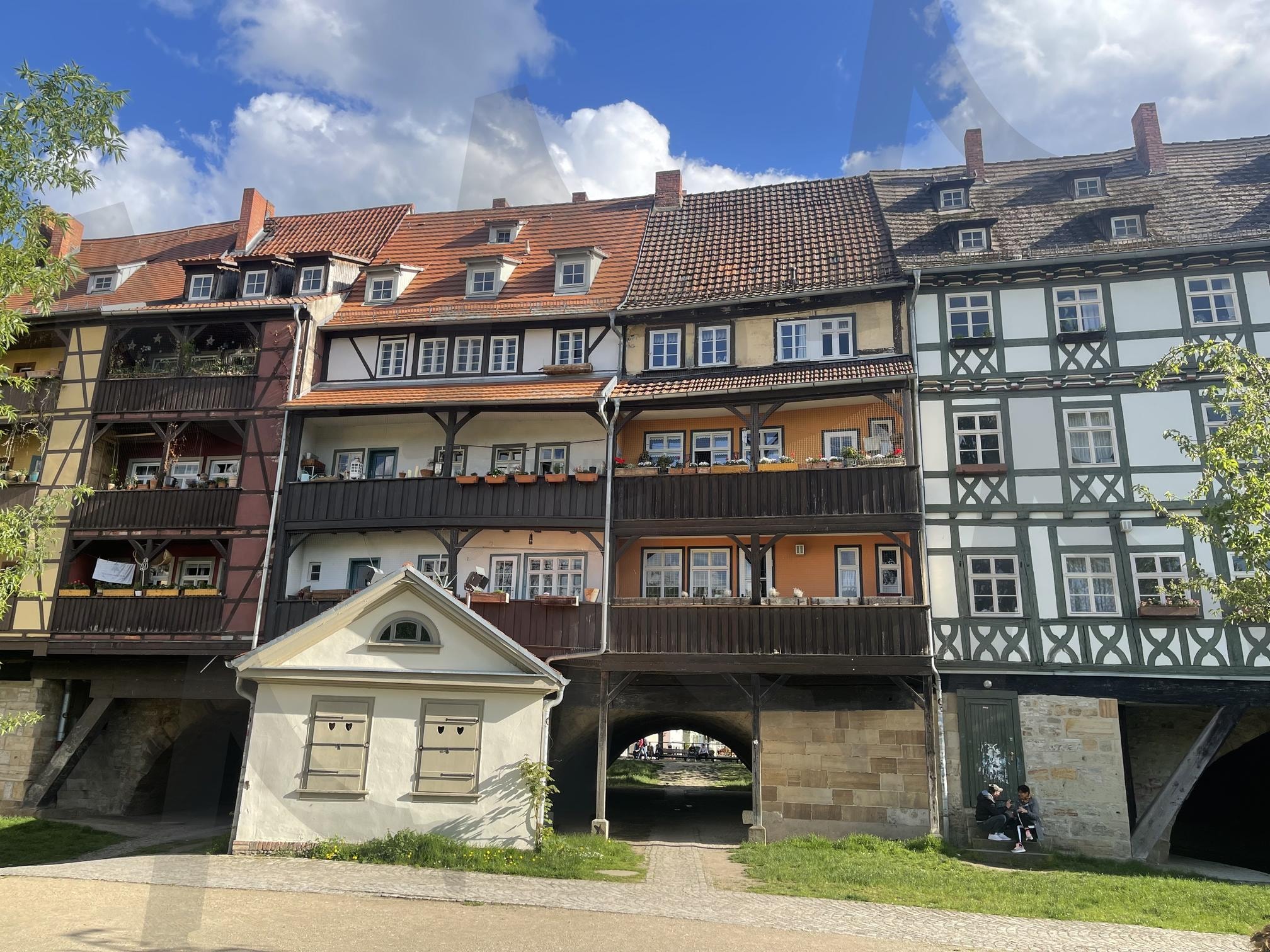 드라이브 | 에르푸르트, 독일, 집풍경, 하늘, 구름, 나무 | 스탠바이 STANDBUY 디지털 콘텐츠