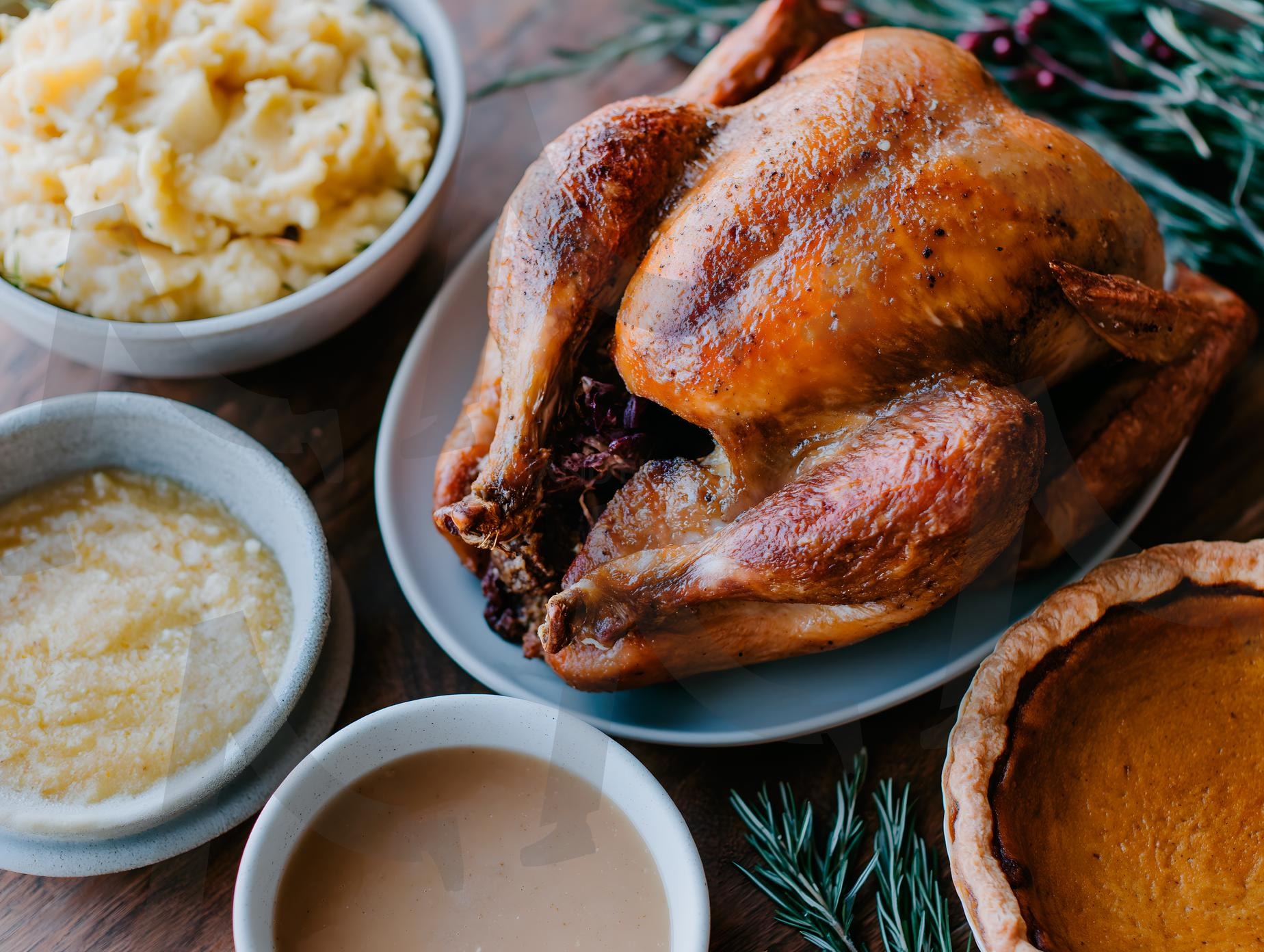 접시, 호박, 양초, 나뭇잎이 있는 추수감사절 저녁 식탁 세트 | 추수감사절, 음식, 기념일, 가을, 칠면조, 접시, 장식, 식사, 소박한, ai | 스탠바이 STANDBUY 디지털 콘텐츠