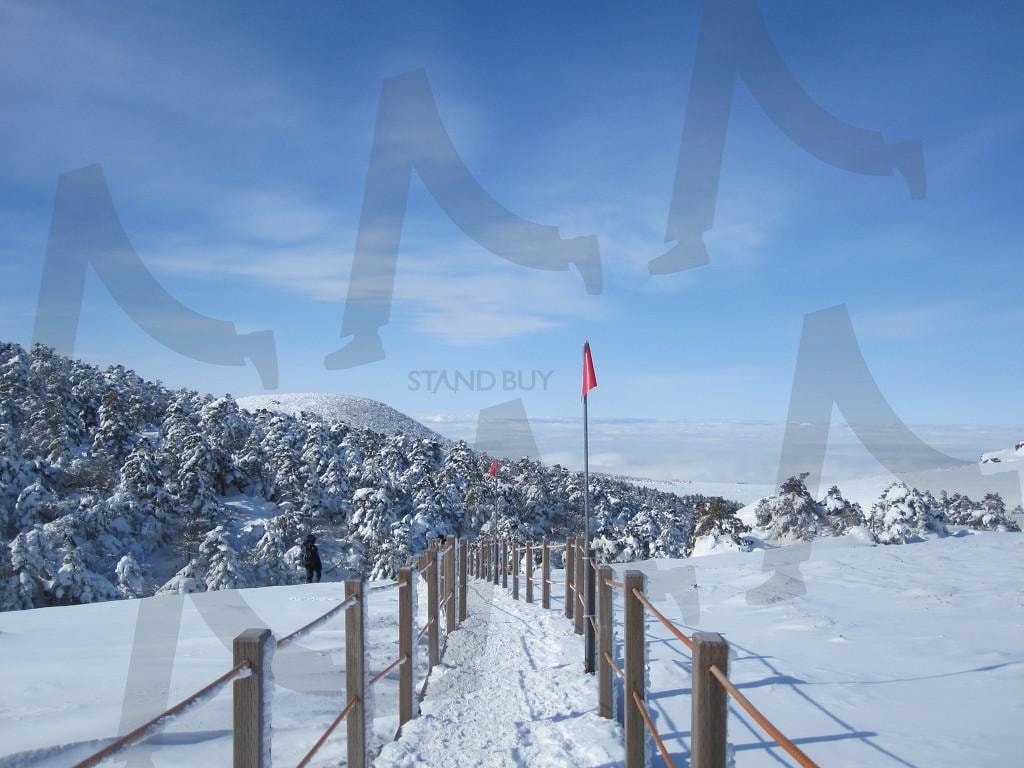 “한라산 겨울 설경 – 2013년 1월 눈 덮인 백록담과 설원”7 | 한라산, 제주도, 겨울산행, 설경, 한라산등산, 설원 | 스탠바이 STANDBUY 디지털 콘텐츠