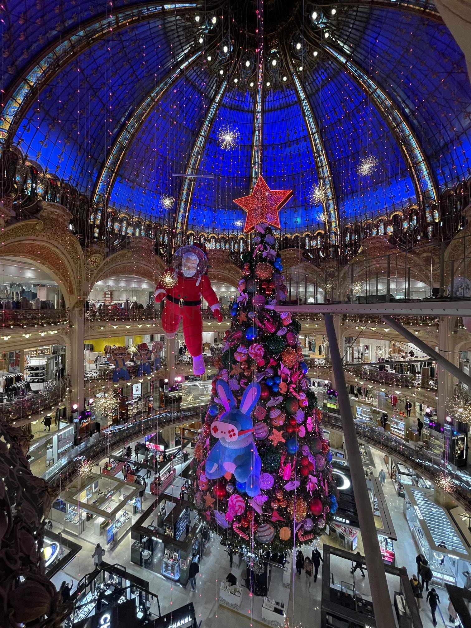 여행 | 프랑스, 파리, 12월, 2021년, 겔러리아, 라파에트 | 스탠바이 STANDBUY 디지털 콘텐츠