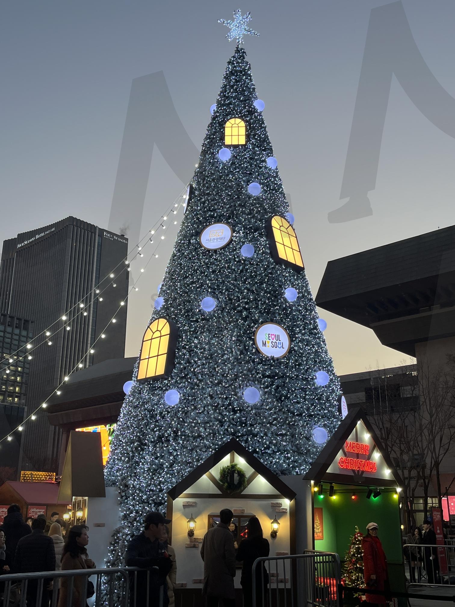 2025 광화문 크리스마스 트리 | 크리스마스, 트리, 크리스마스트리, 연말, 광화문, 광화문광장, 빛나는, 화려한, 따스한, 저녁, 해질녘, 인증, 일상, 블로그, 인스타, 겨울, 감성, 감성사진 | 스탠바이 STANDBUY 디지털 콘텐츠