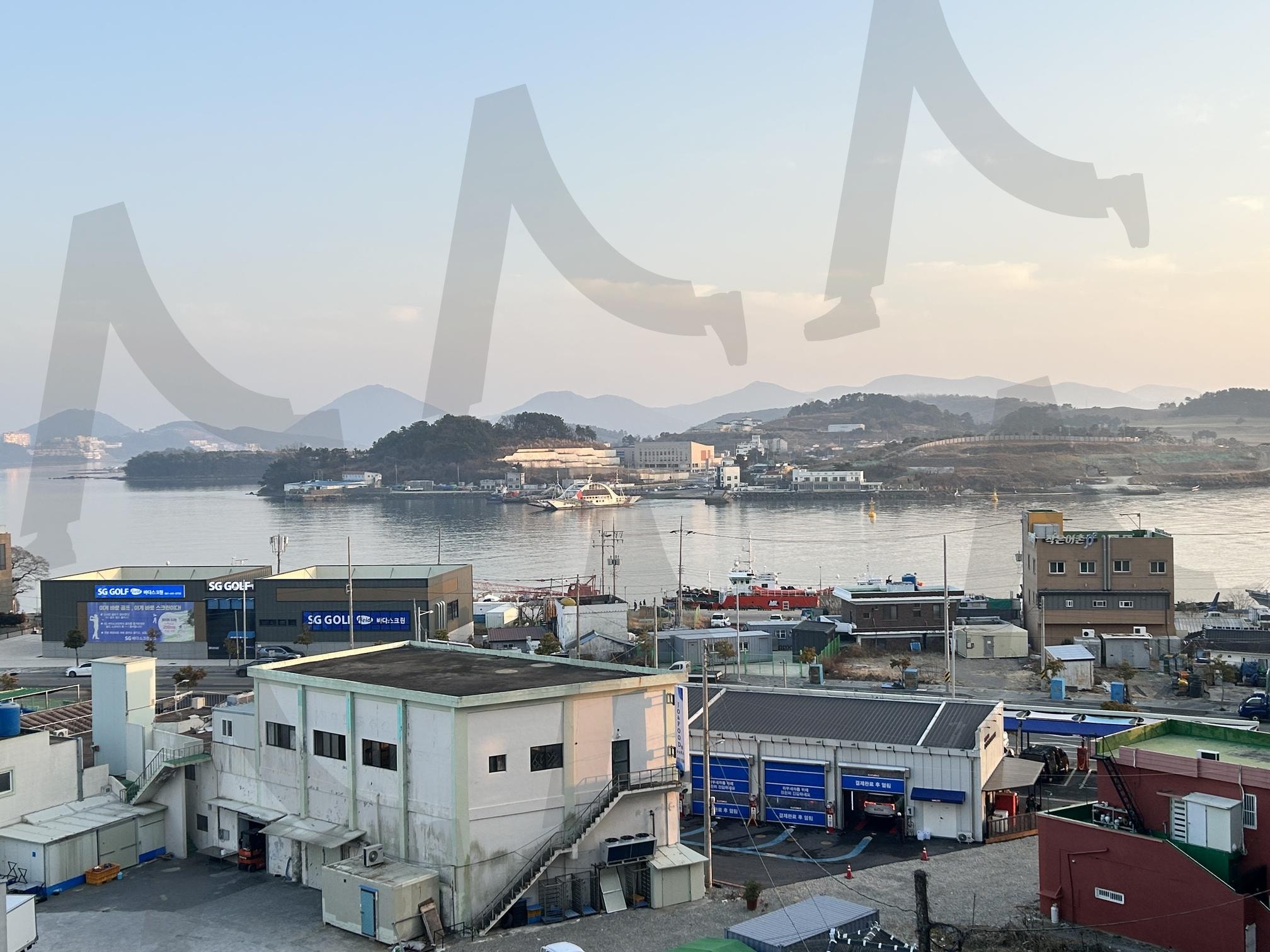 여수항구 | 항구, 바다, 배, 여수, 노을, 오후, 해질녘 | 스탠바이 STANDBUY 디지털 콘텐츠