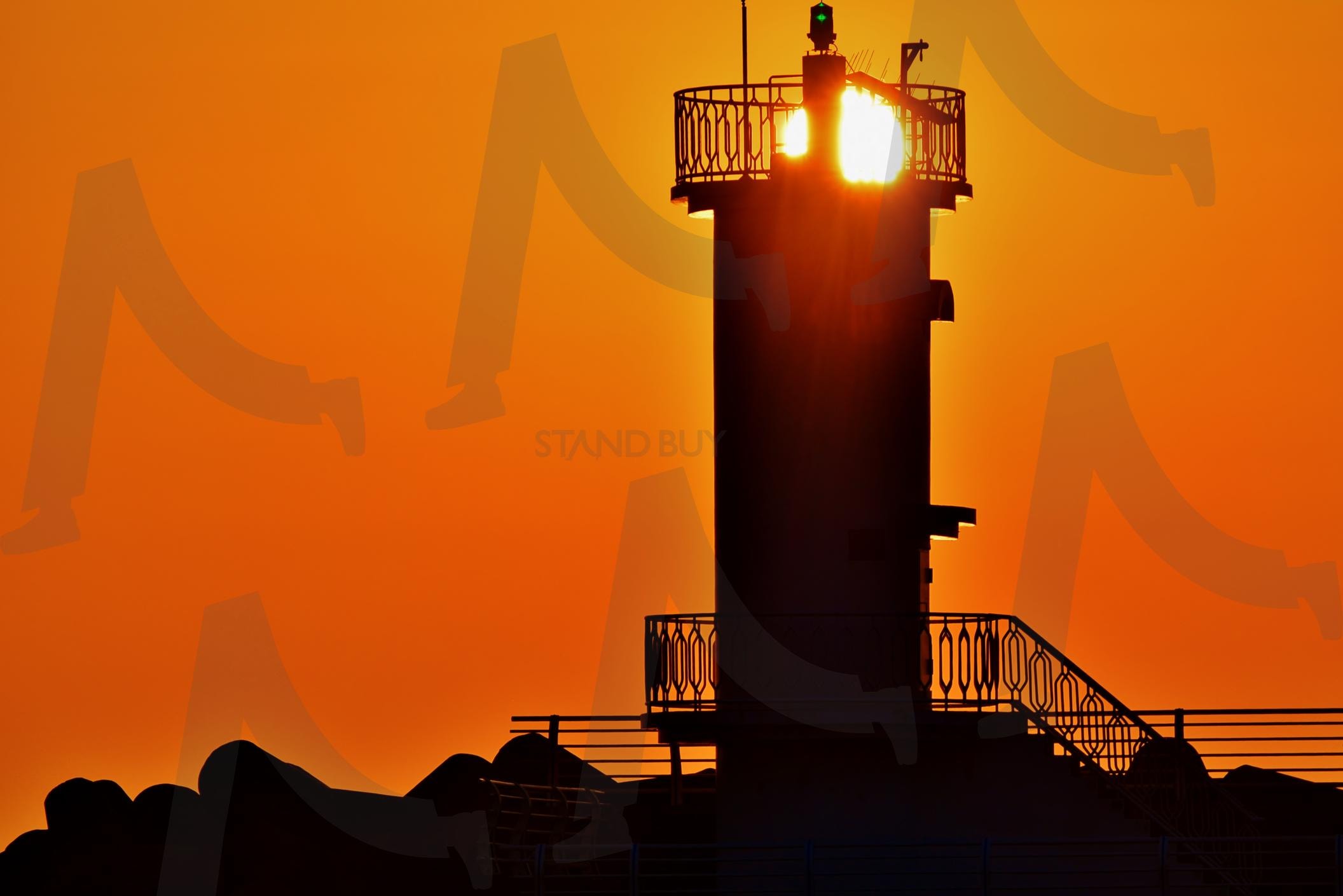 부산 송정 등대 일출 | 부산, 해운대구, 송정, 등대, 일출, 자연, 풍경, 사진 | 스탠바이 STANDBUY 디지털 콘텐츠